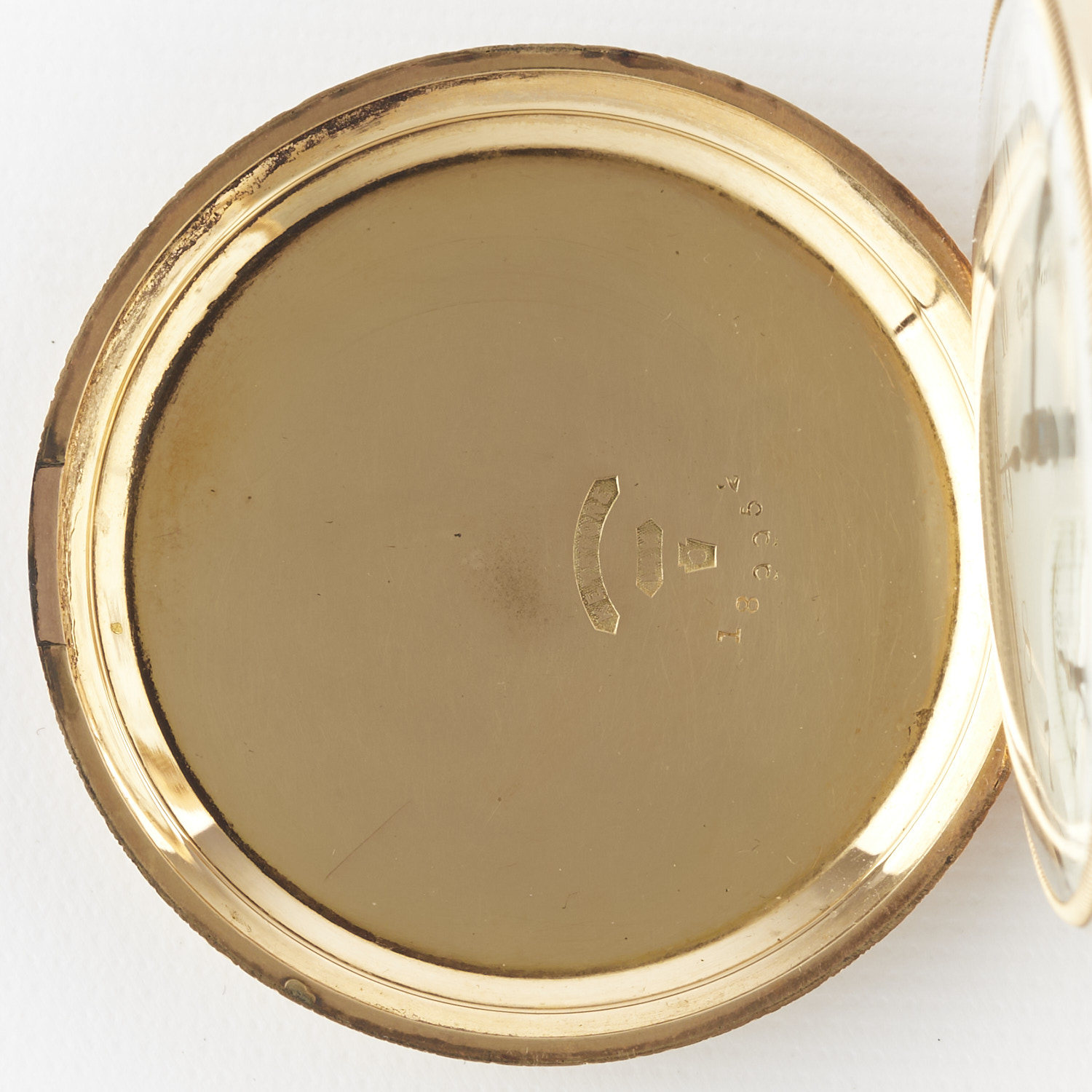 Elgin 14k Yellow Gold Hunter Pocket Watch - Image 4 of 7