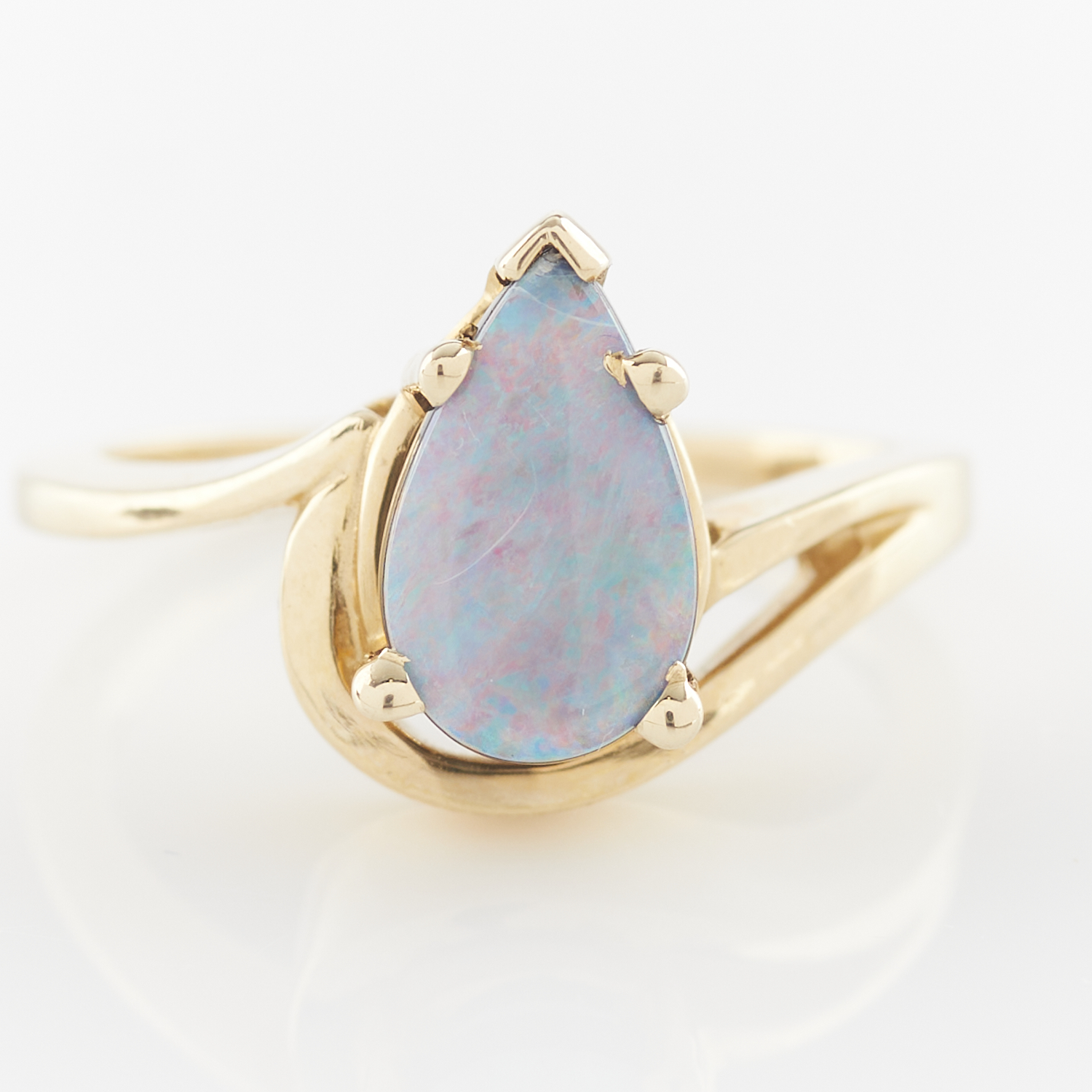 14k Yellow Gold Opal Ring - Image 11 of 11