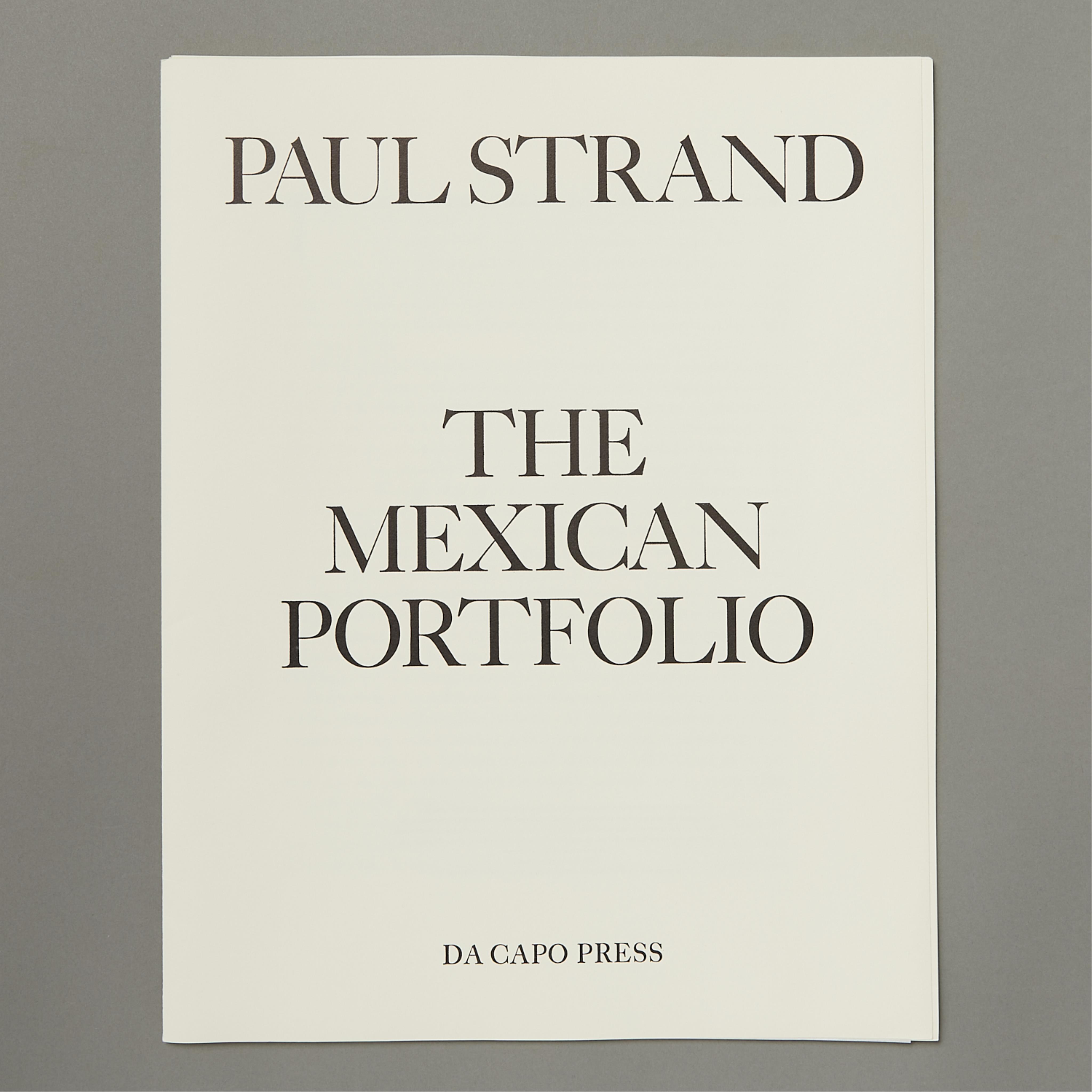 3 Paul Strand "The Mexico Portfolio" Photogravures - Image 5 of 18