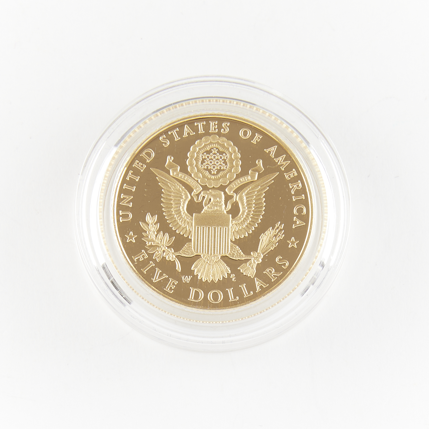 2008 $5 Gold American Eagle Proof Coin - Image 3 of 3