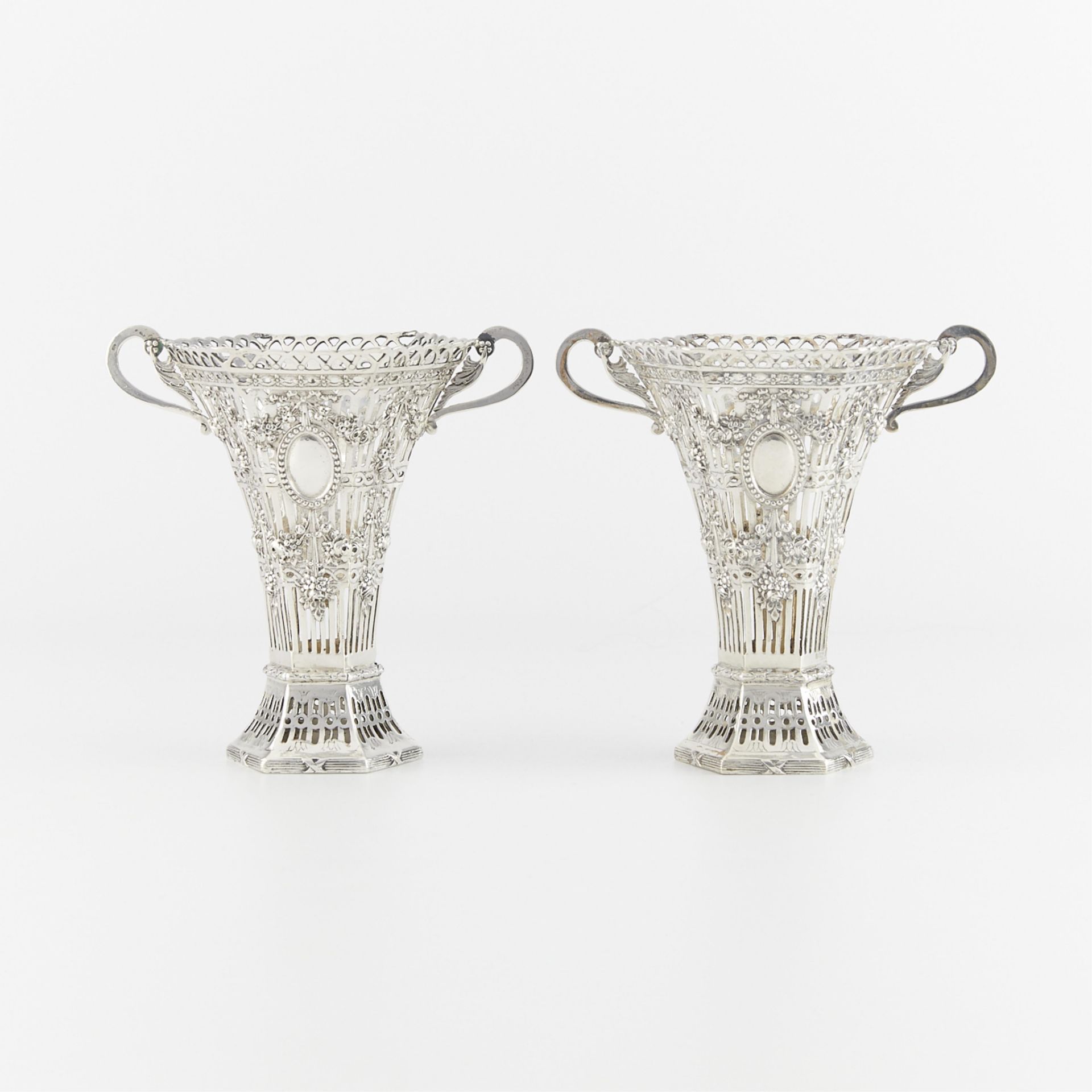 Henzler Ferdinand 800 Silver Vases - Image 4 of 13