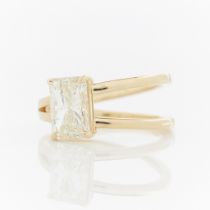 Orianne 18k Yellow Gold 2ct Diamond Ring