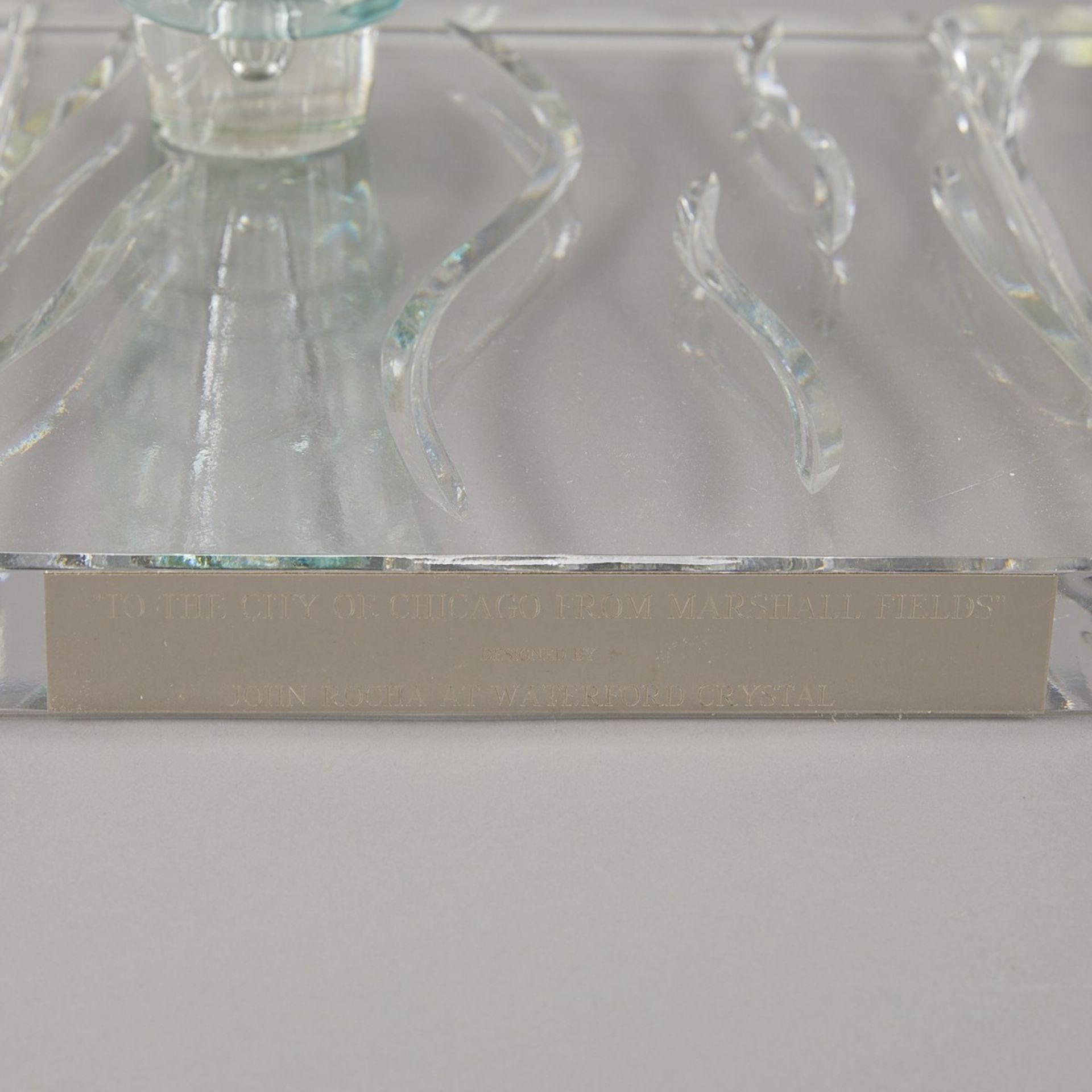 John Rocha Waterford Crystal Glass Sculpture - Bild 9 aus 16