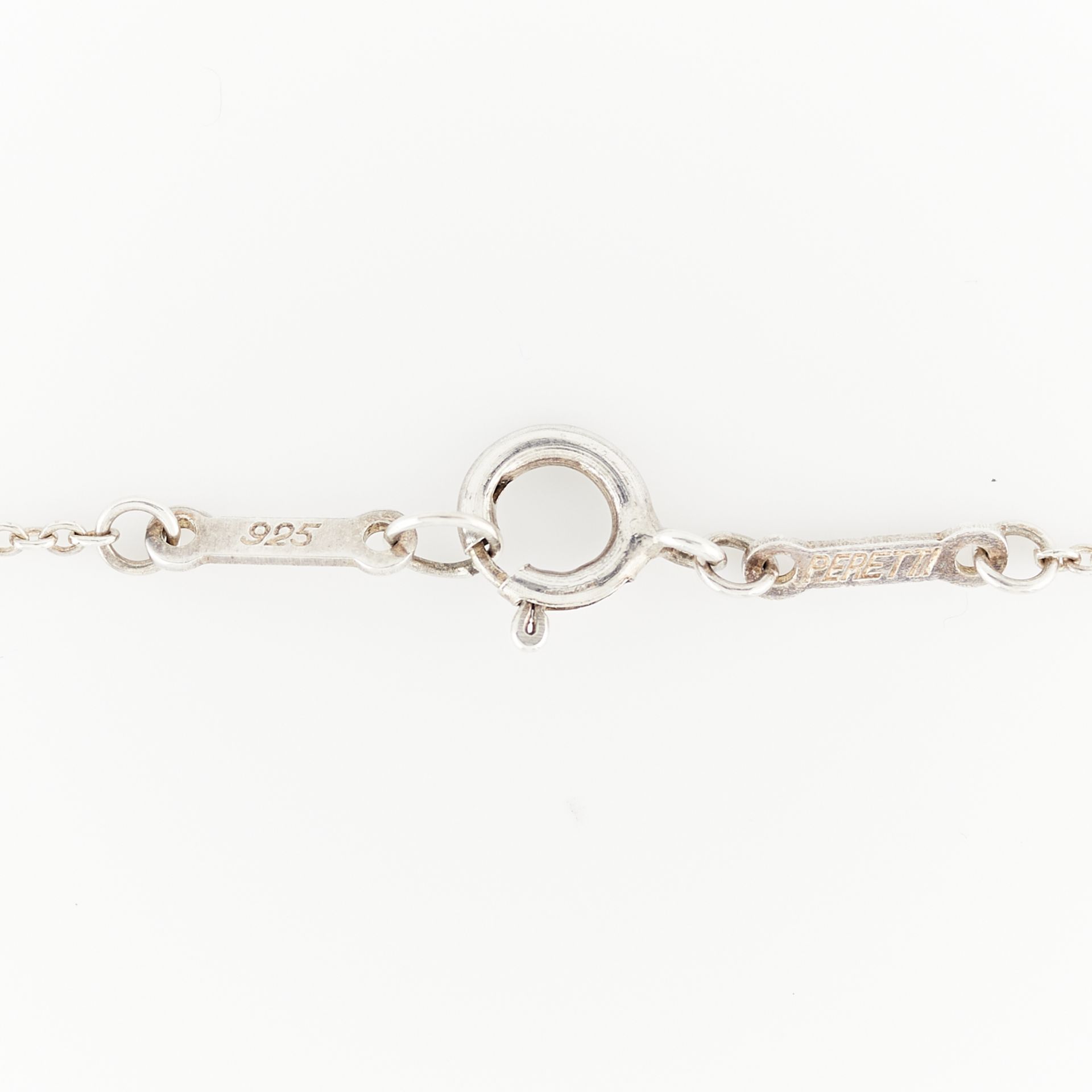Elsa Peretti for Tiffany & Co. Sterling Initial Necklace - Bild 6 aus 8