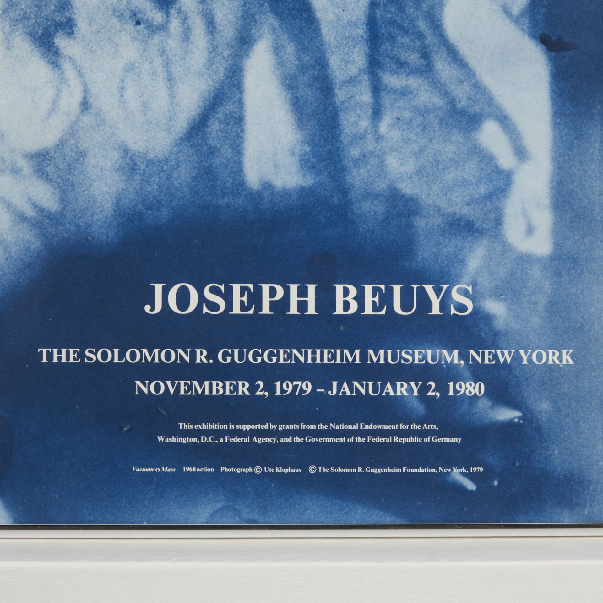 Joseph Beuys Signed Guggenheim Exhibition Poster - Image 4 of 6