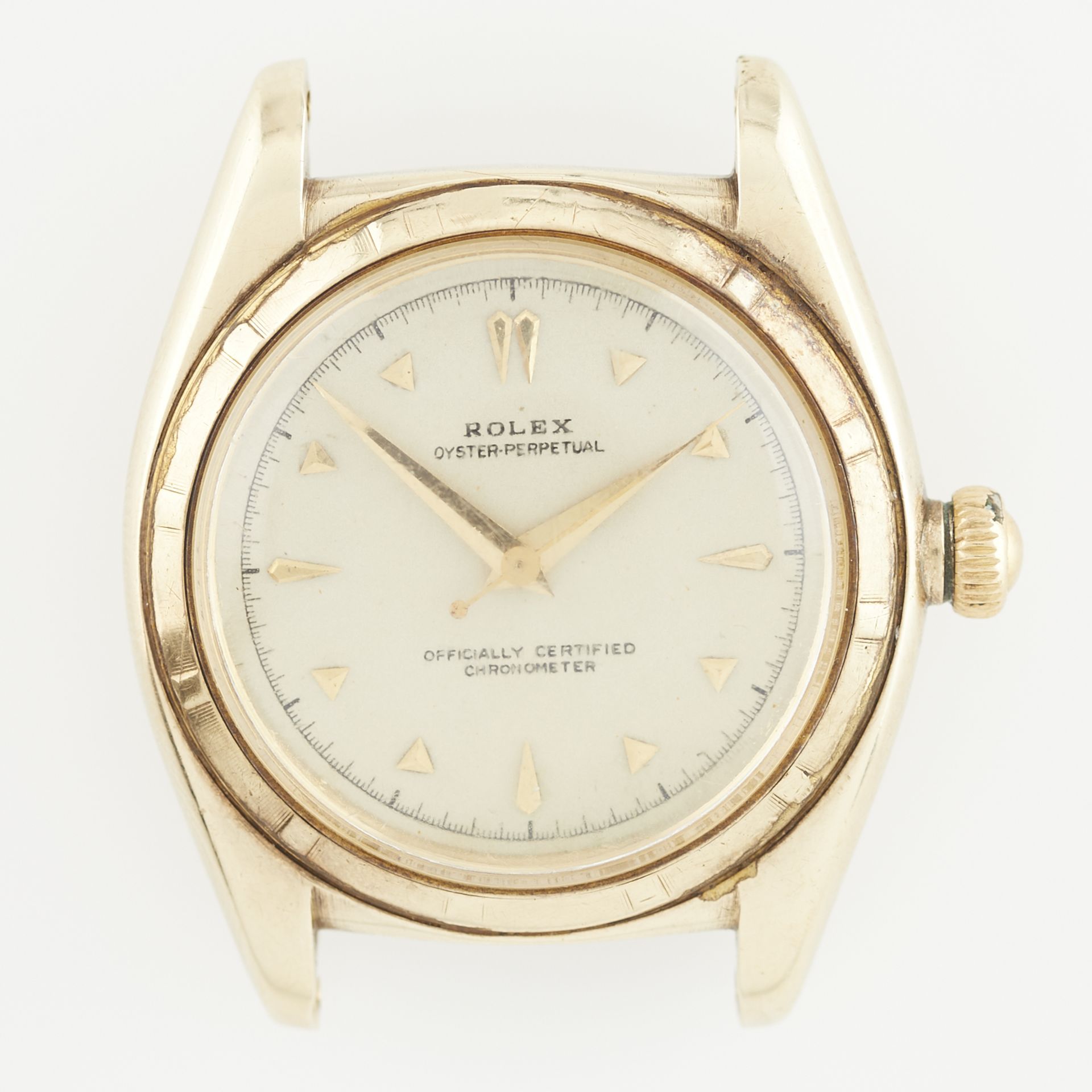 14k Rolex Oyster Perpetual 4777 Bubble Back - Image 11 of 14