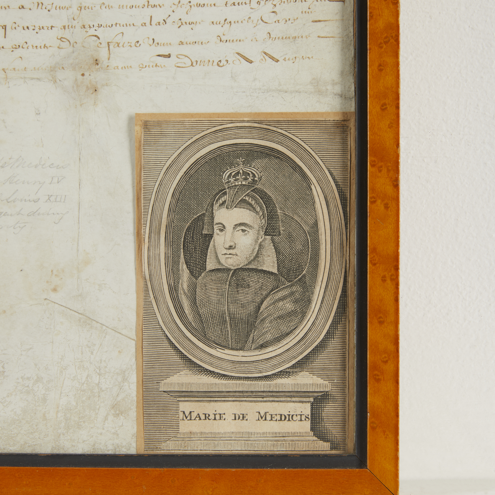 Marie de' Medici Signed Document - Image 4 of 7