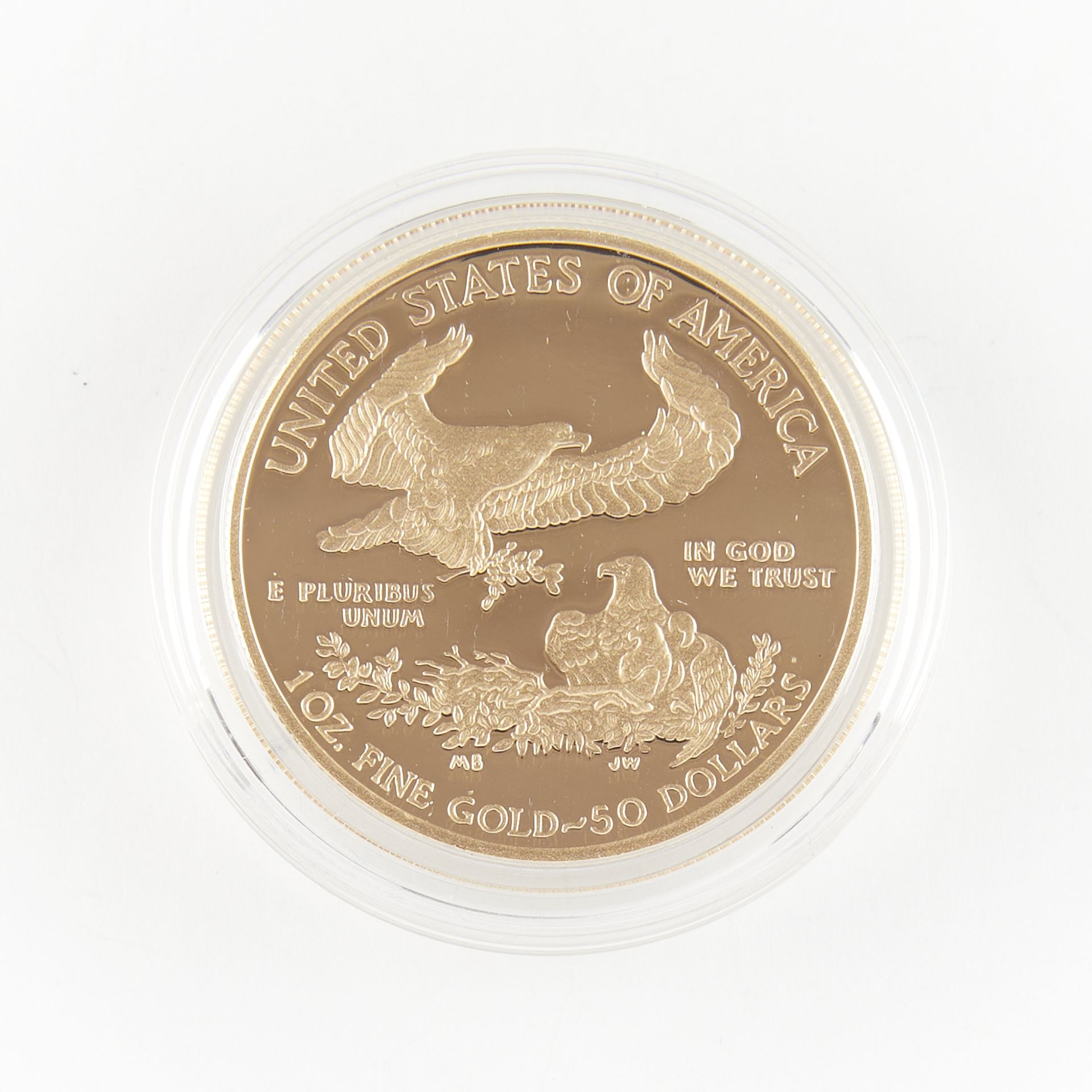 2011 $50 1 oz. Gold American Eagle Proof Coin - Bild 3 aus 3