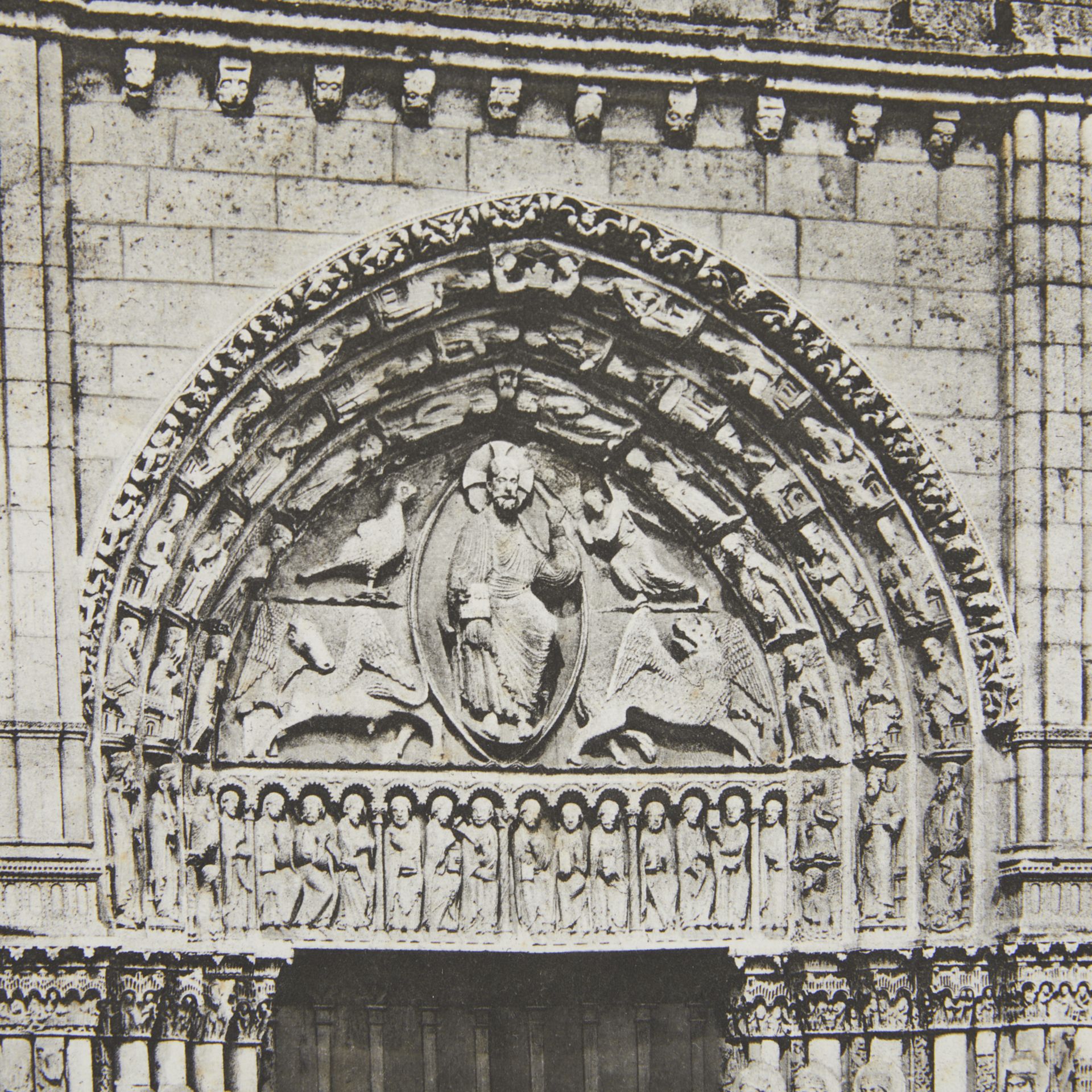 Edouard Baldus "Cathedral de Chartes" Heliogravure - Bild 3 aus 7