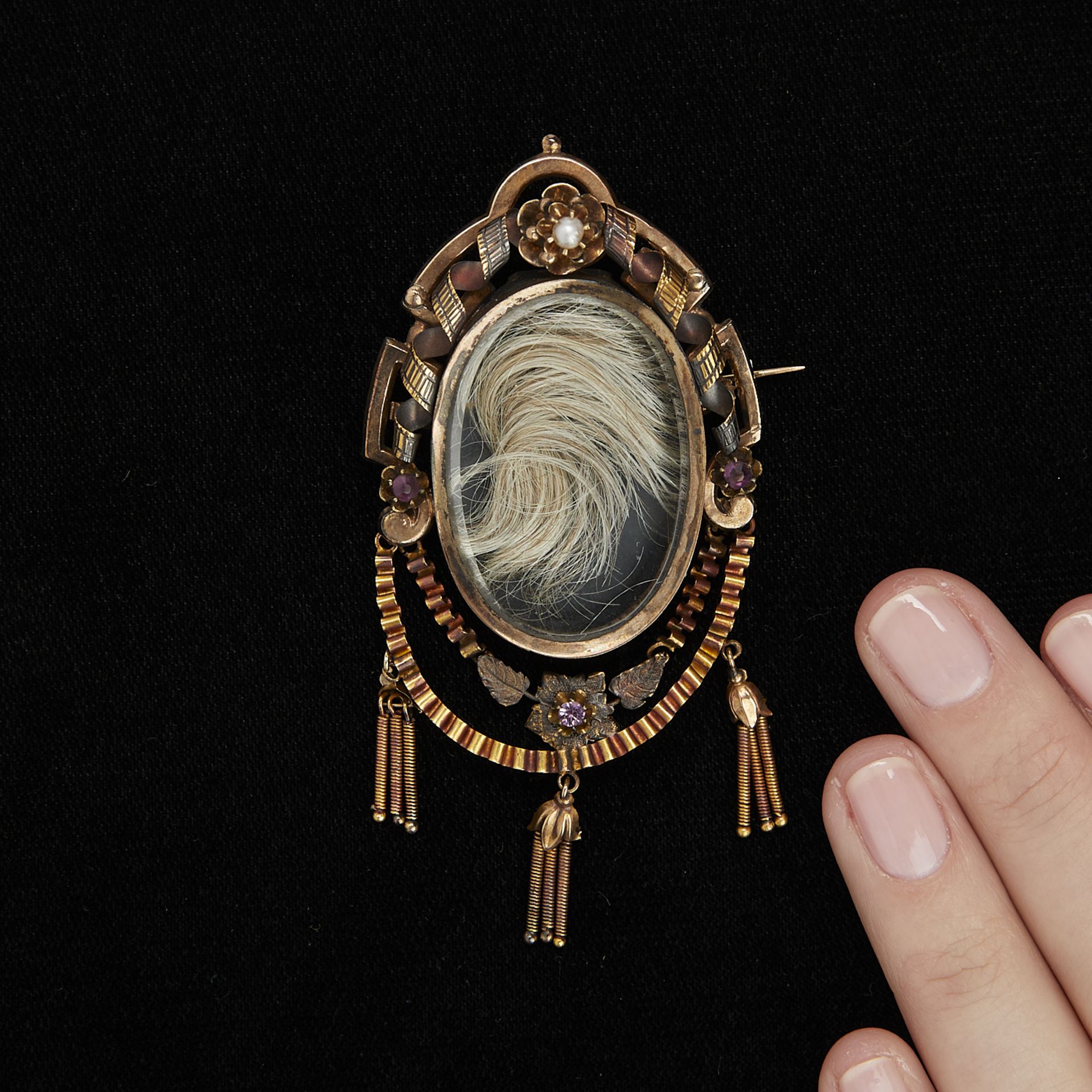 Victorian Locket Brooch