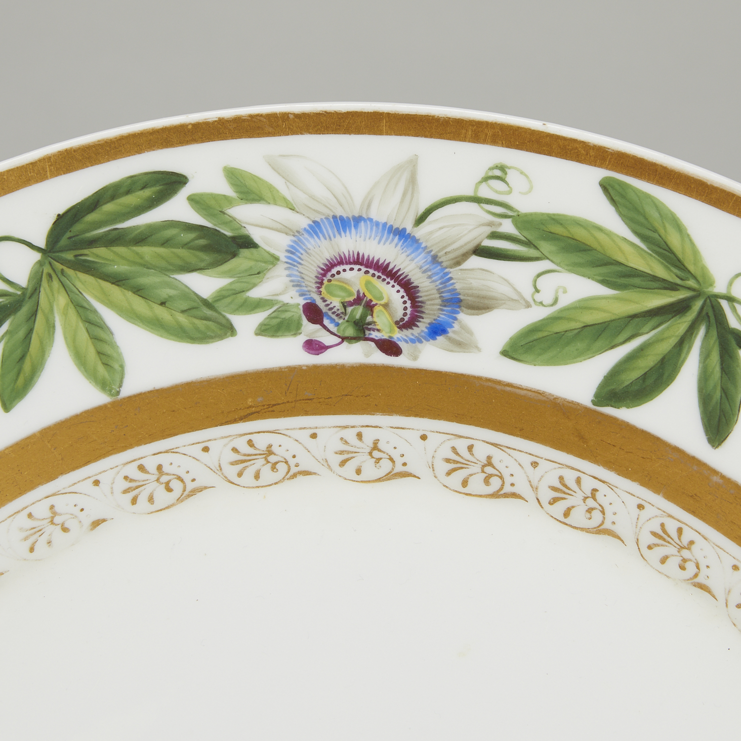 KPM Porcelain Passion Flower Charger - Image 5 of 6