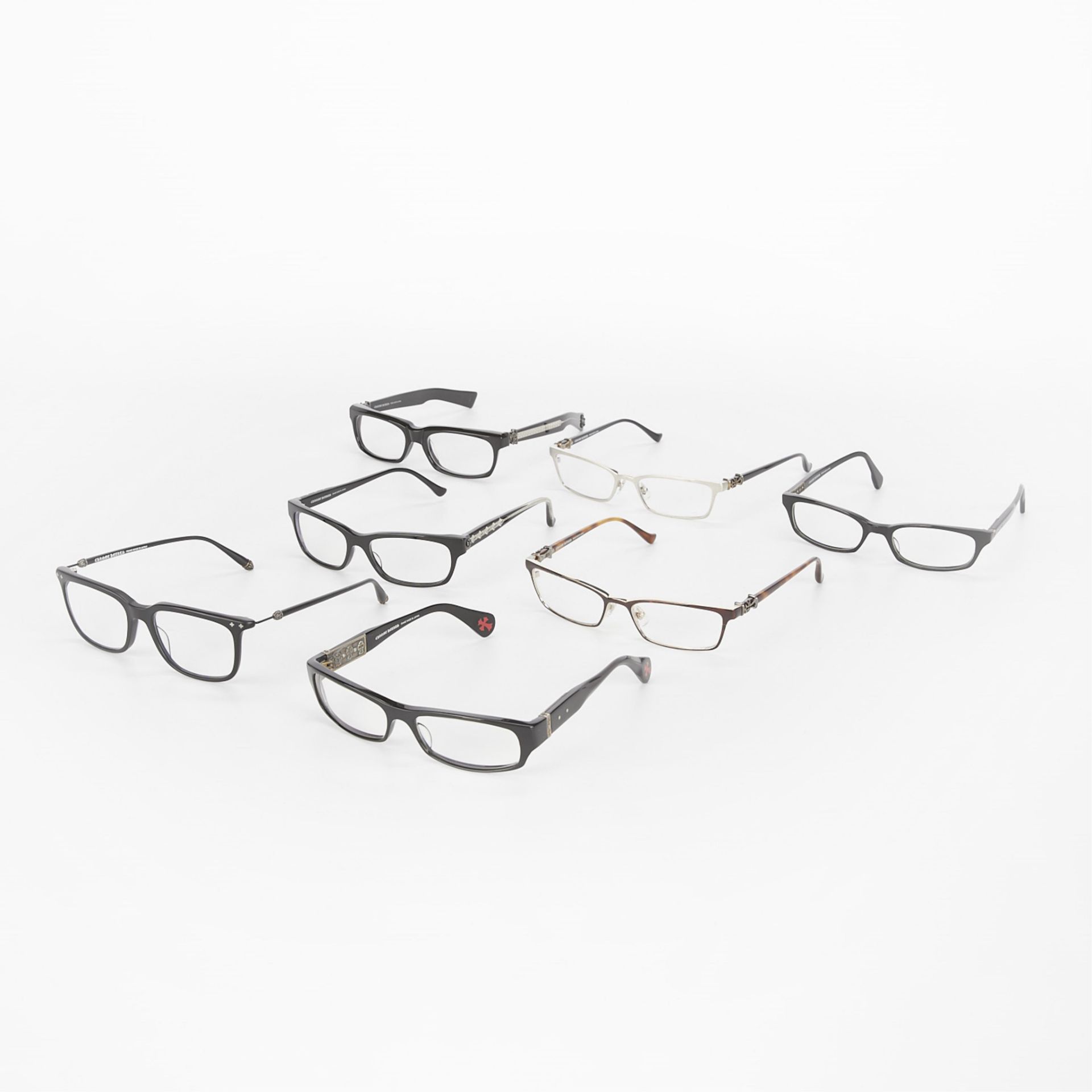 Grp of 7 Chrome Hearts Eyeglasses - Bild 3 aus 15