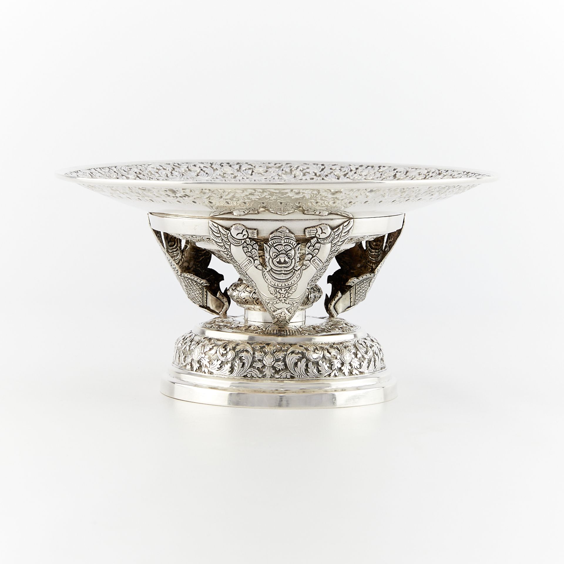 Thai 900 Silver Tazza - Image 4 of 9