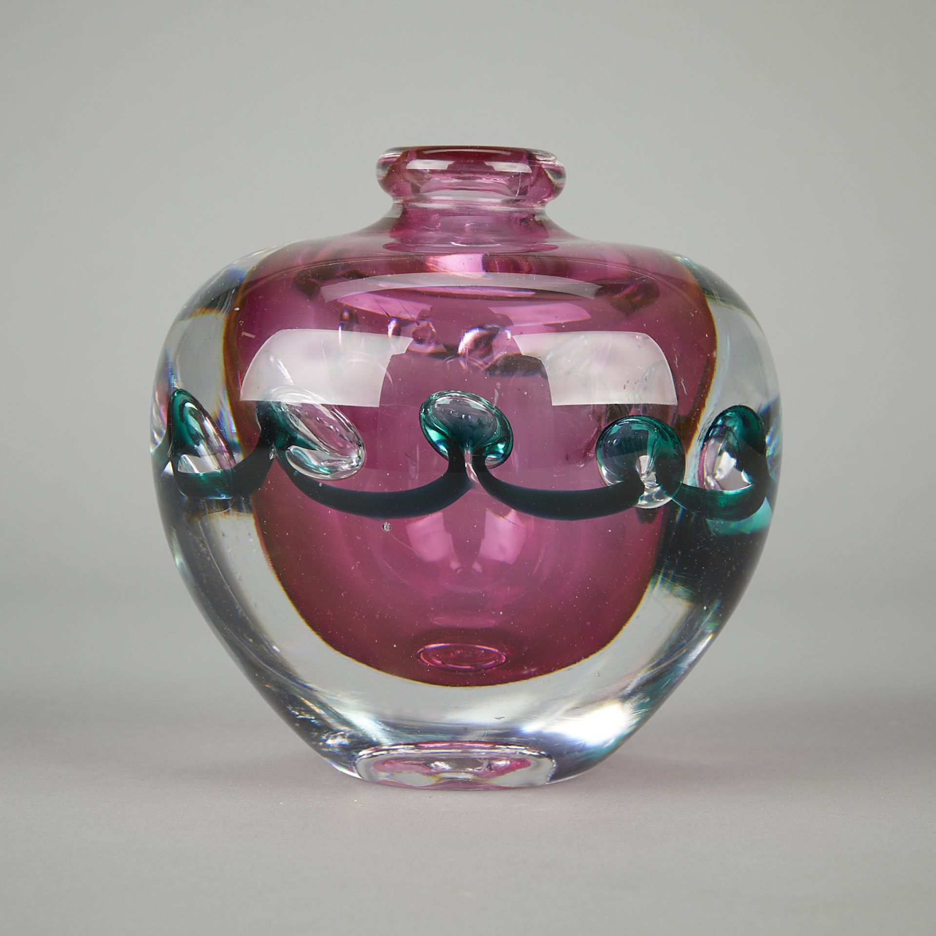 Jean-Claude Novaro Handblown Glass Vase 2000