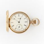 Elgin 14k Yellow Gold Hunter Pocket Watch