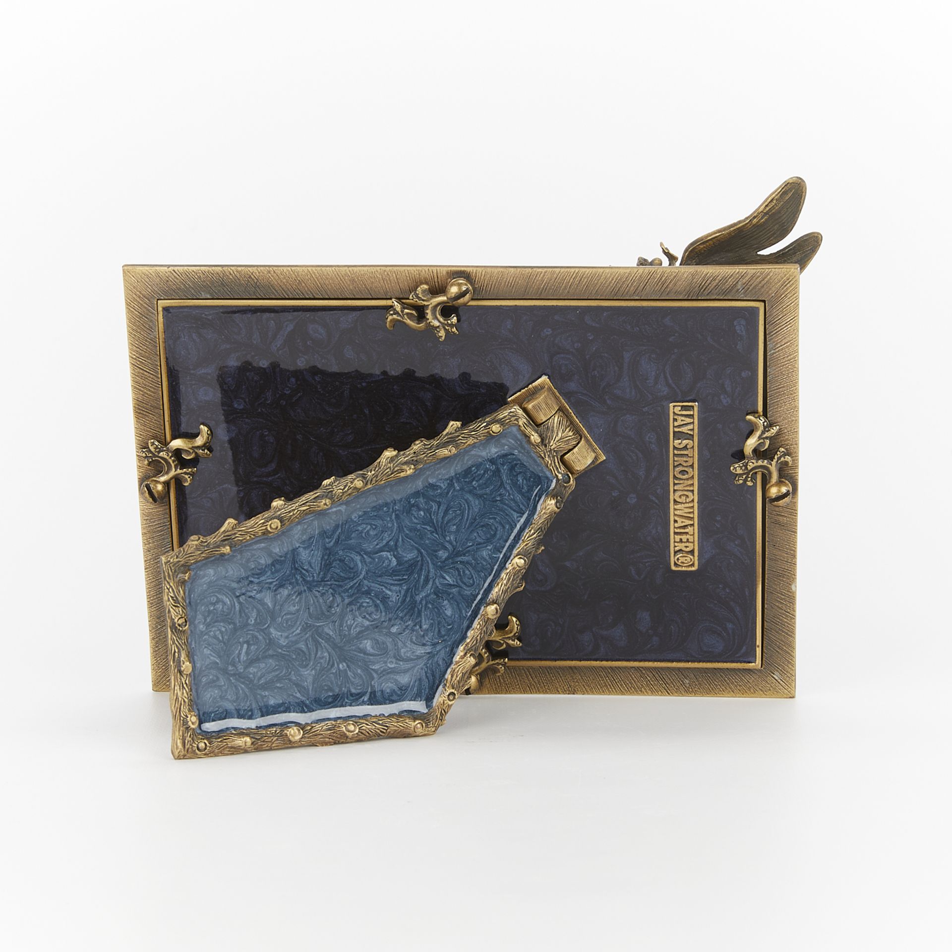Jay Strongwater Rectangular Frame with Dragonfly - Image 5 of 7
