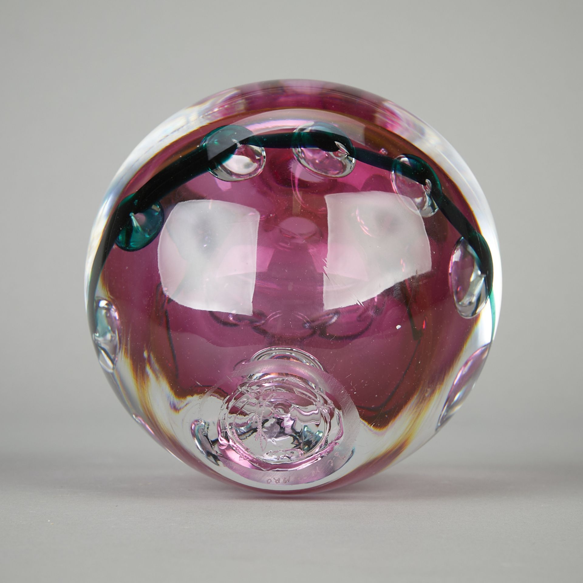 Jean-Claude Novaro Handblown Glass Vase 2000 - Image 7 of 8