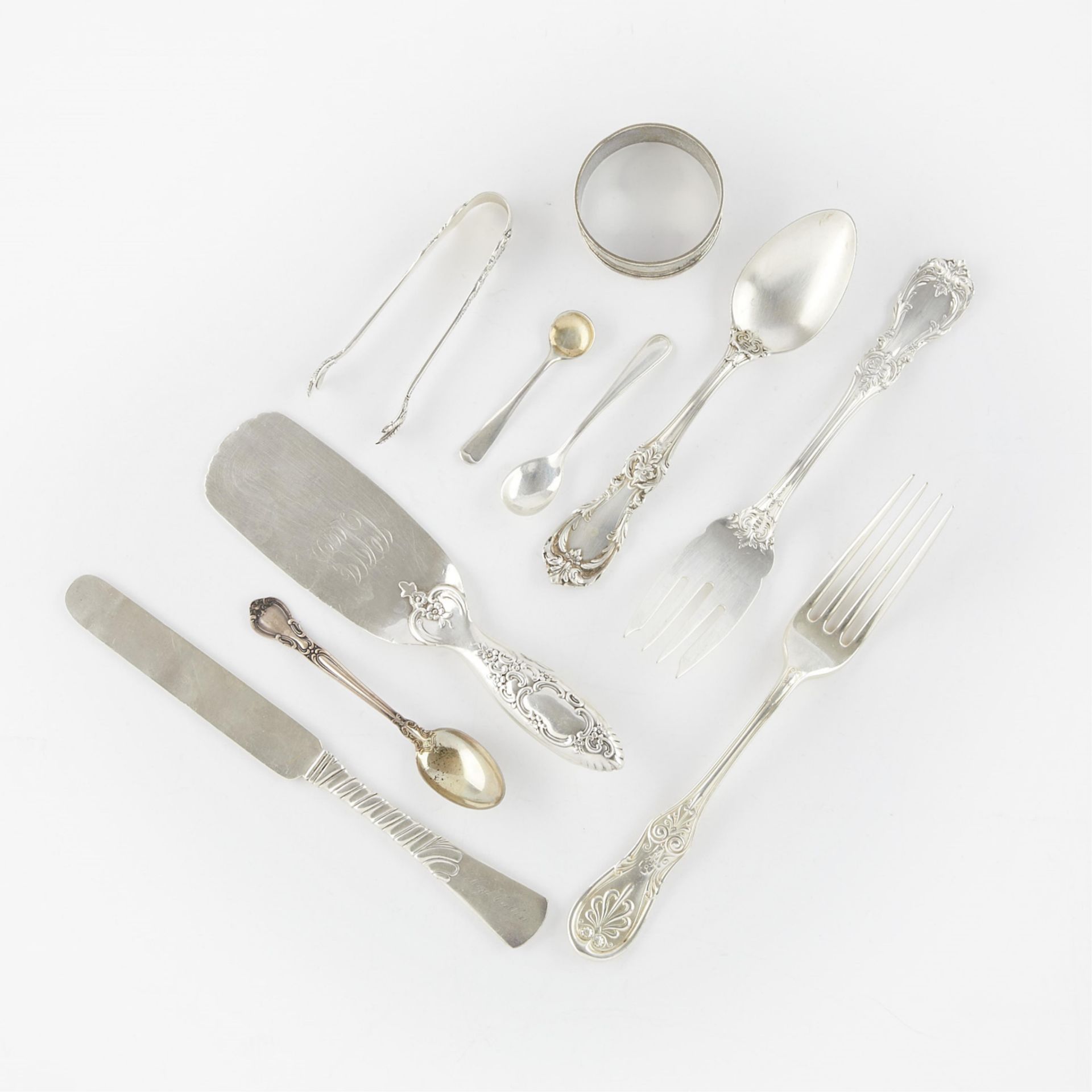 Grp 32 Sterling Flatware Incl. Tiffany & Co. - Image 3 of 10
