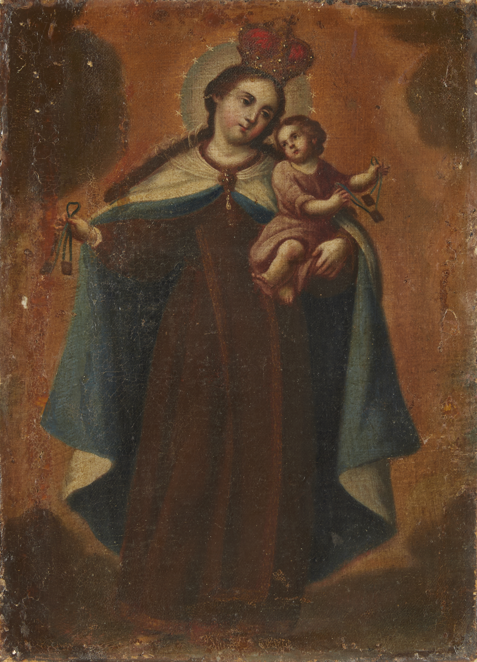 Our Lady of Mt. Carmel Religious Painting