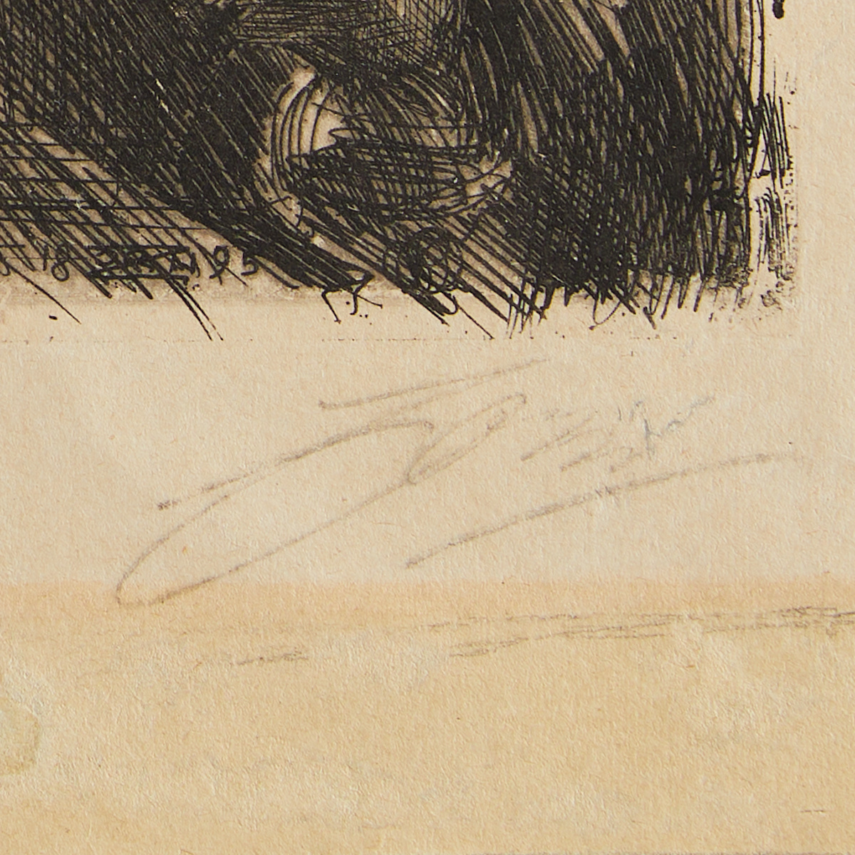 Anders Zorn "Mr. & Mrs. Furstenberg" Etching 1895 - Image 2 of 4