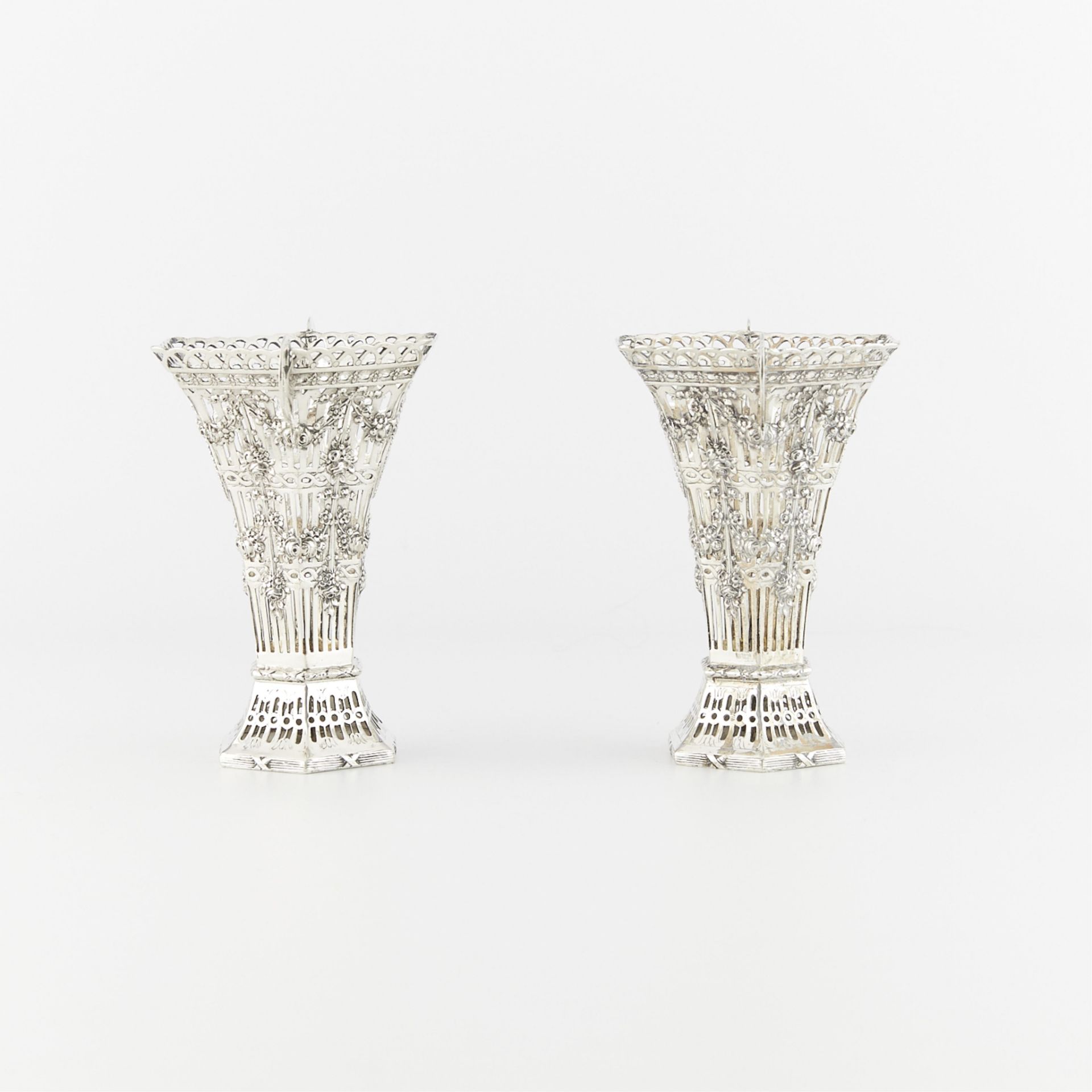 Henzler Ferdinand 800 Silver Vases - Image 5 of 13