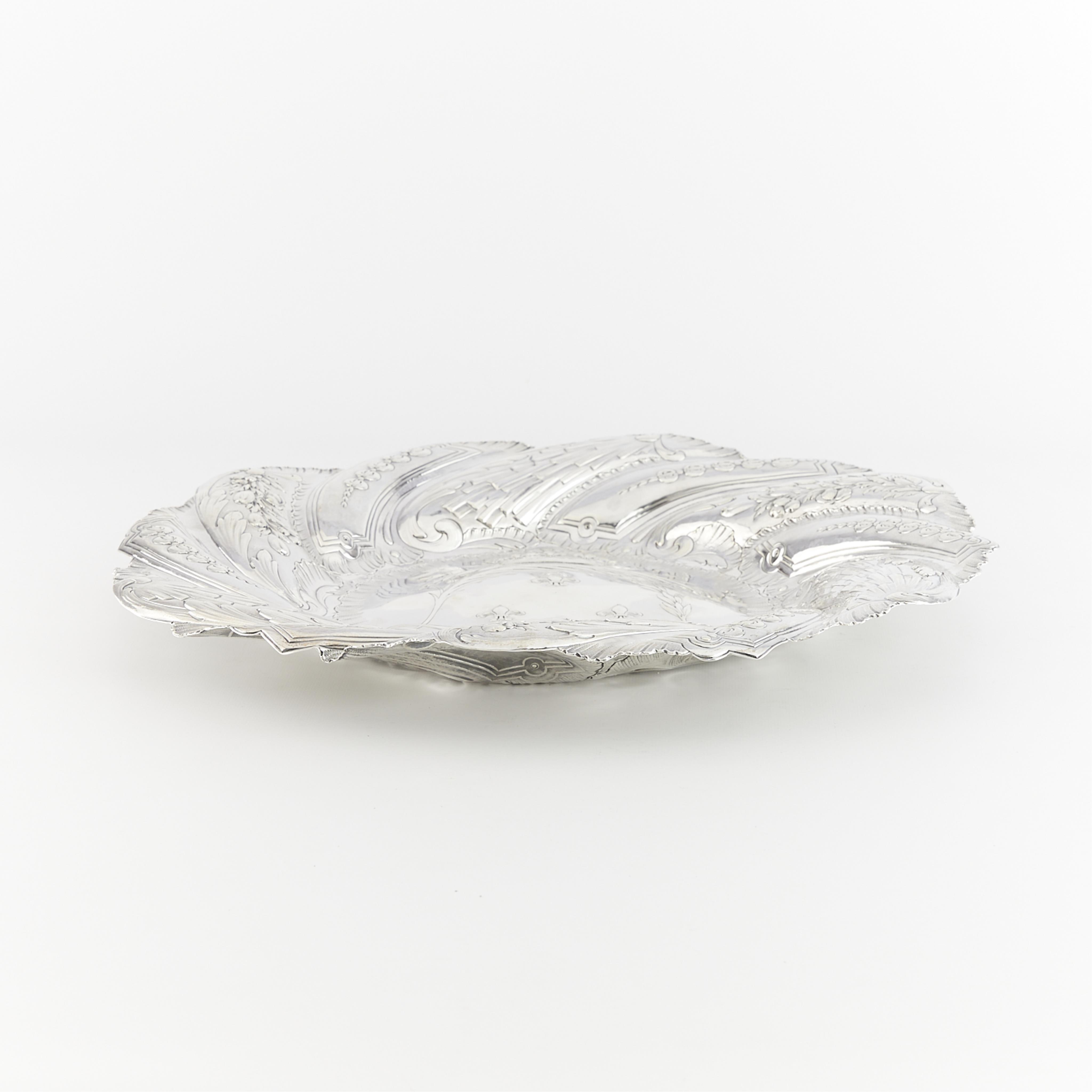 French Sterling Silver Platter 30.8 ozt - Image 2 of 5