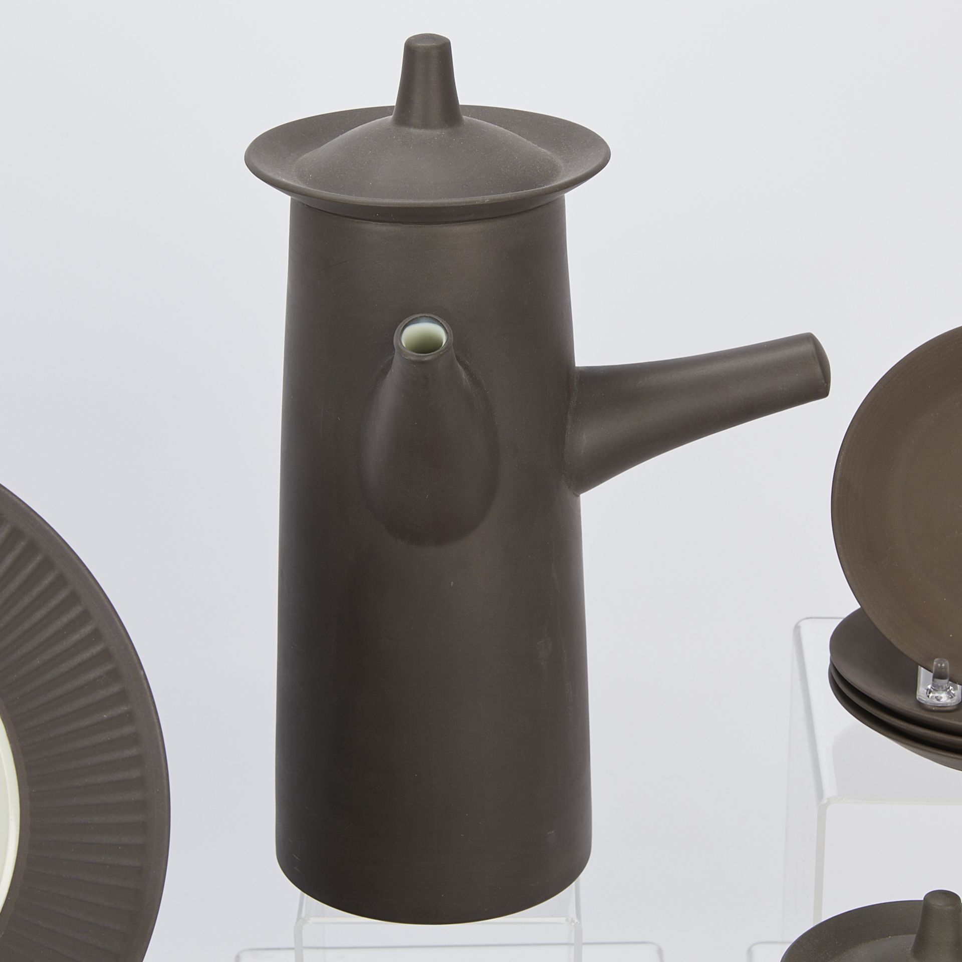 54 Pcs Dansk Flamestone Ceramic Tableware - Image 6 of 23