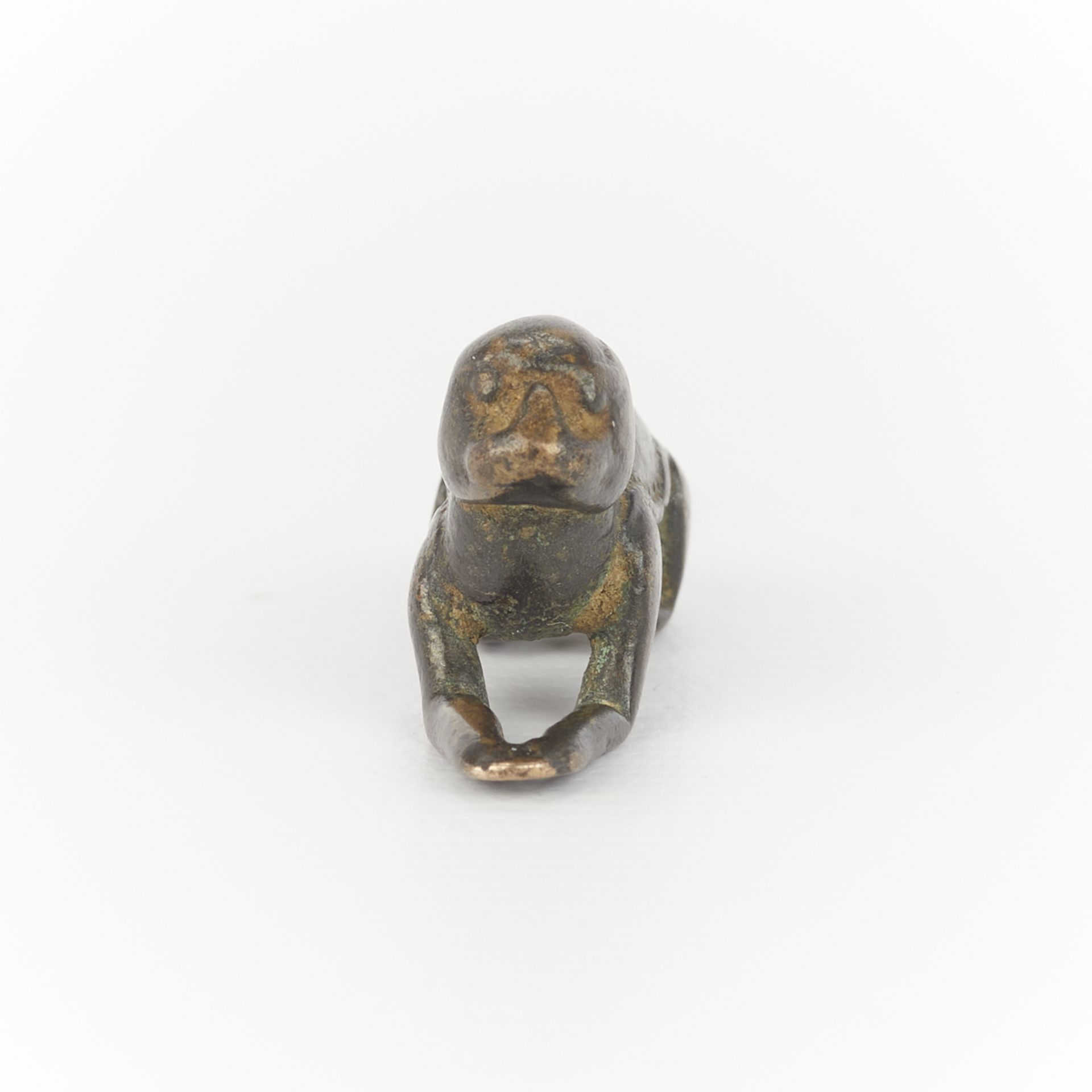 Small Bronze Egyptian Cat Figurine - Bild 2 aus 8