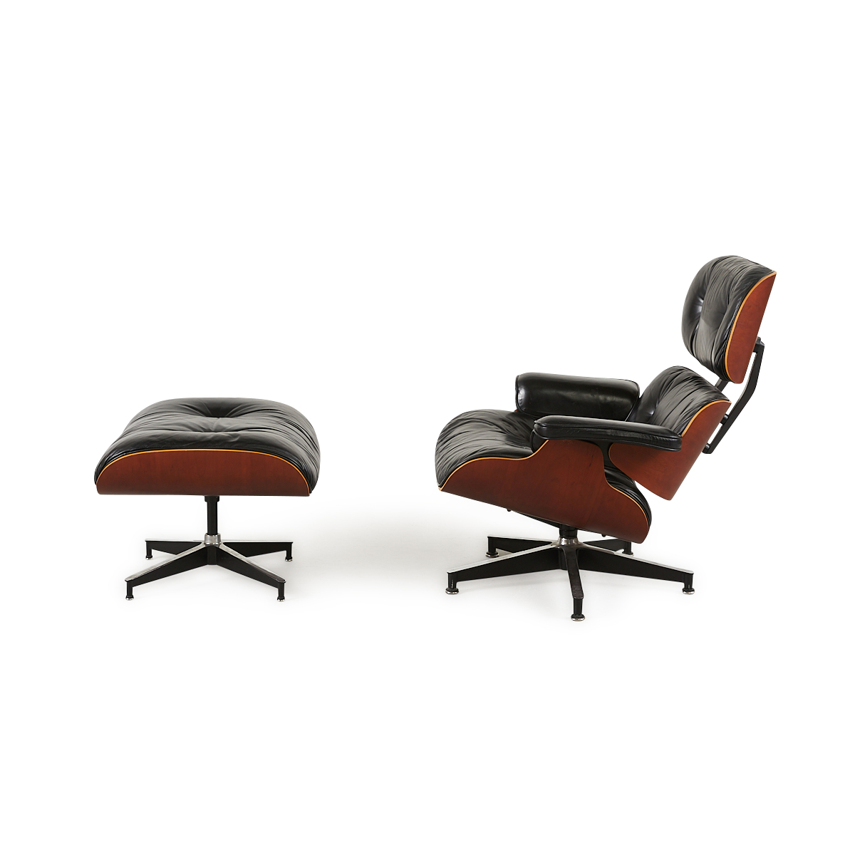 Eames for Herman Miller Lounge Chair and Ottoman - Image 3 of 13