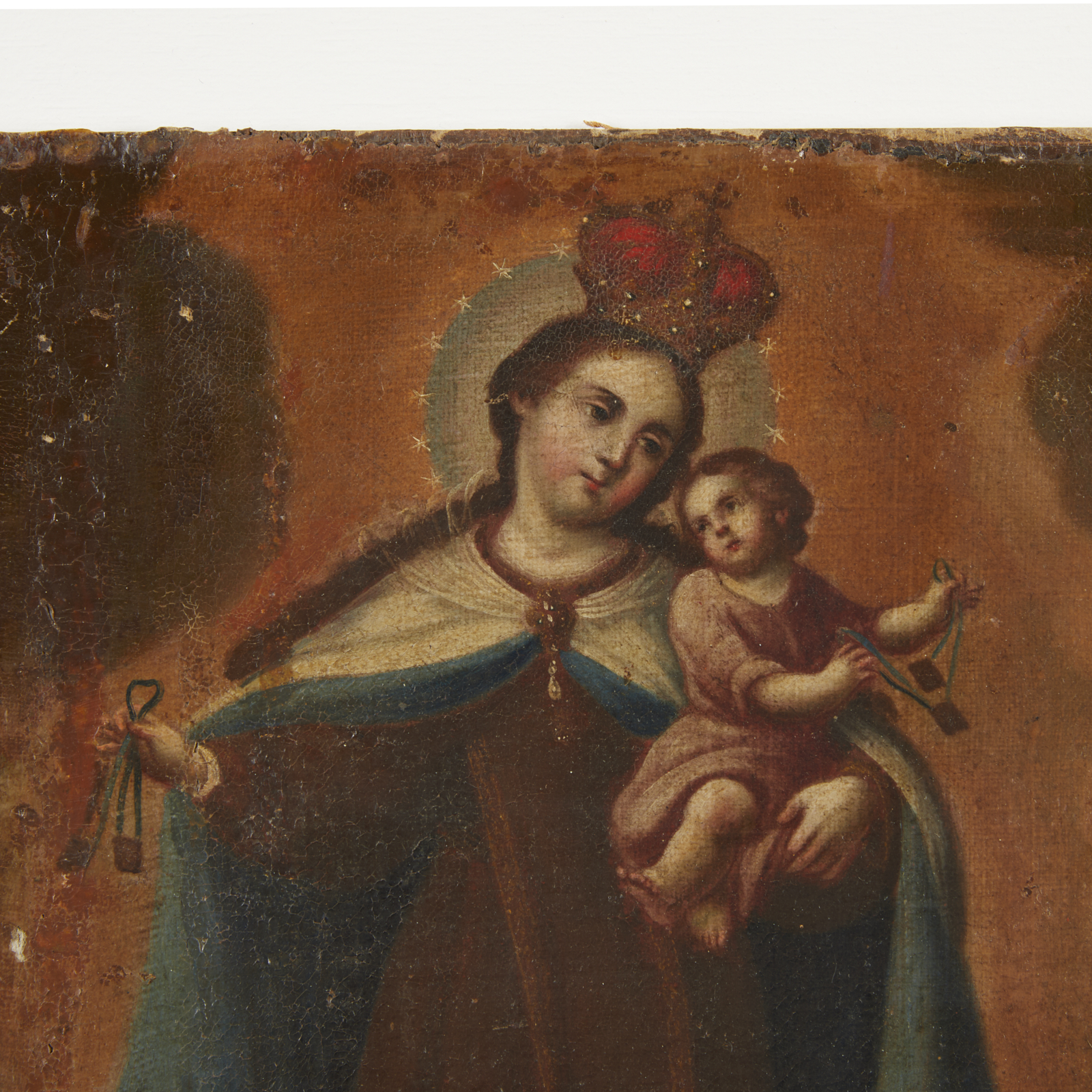 Our Lady of Mt. Carmel Religious Painting - Image 2 of 6