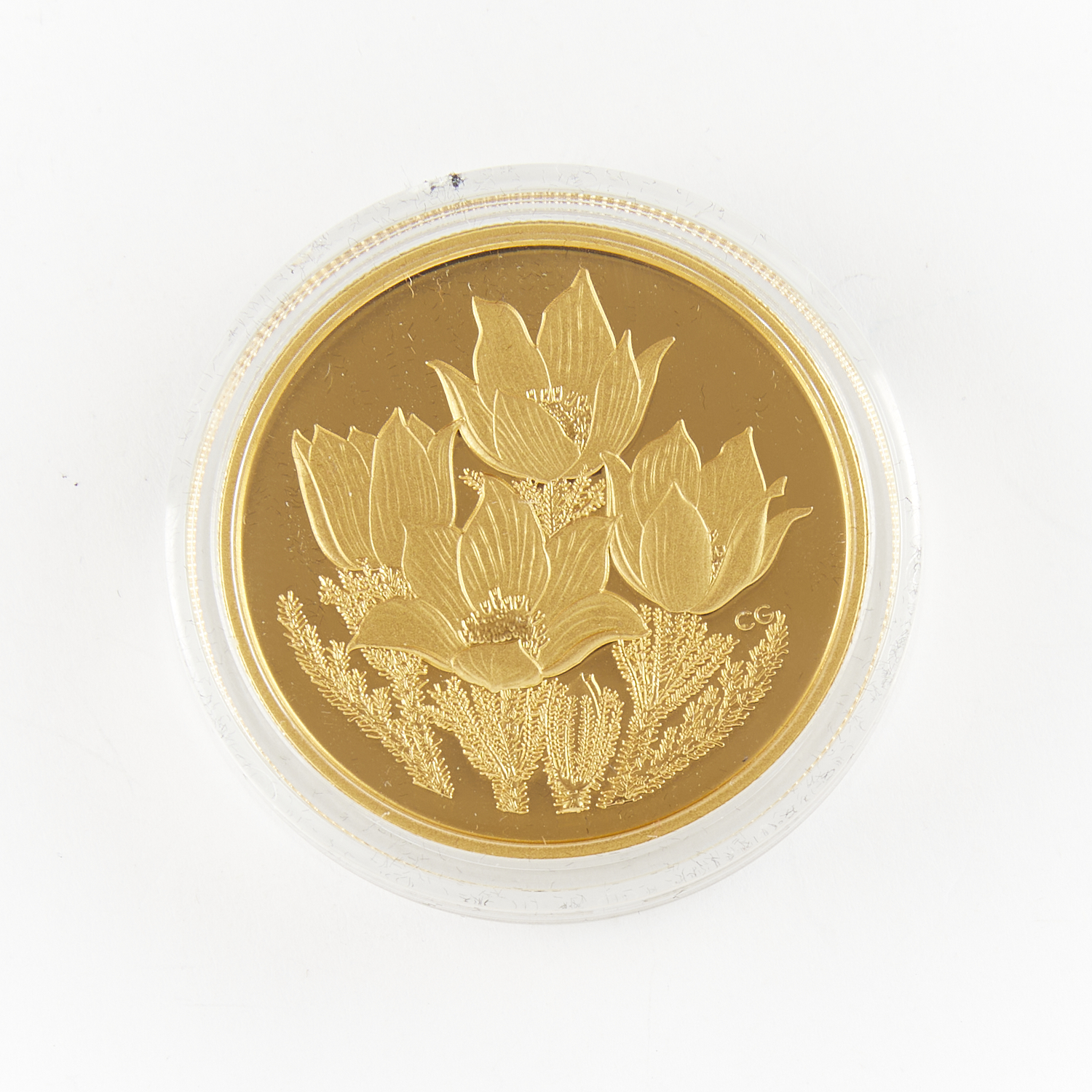 2010 $350 99.99 Gold Canadian Prairie Crocus Coin - Image 3 of 3