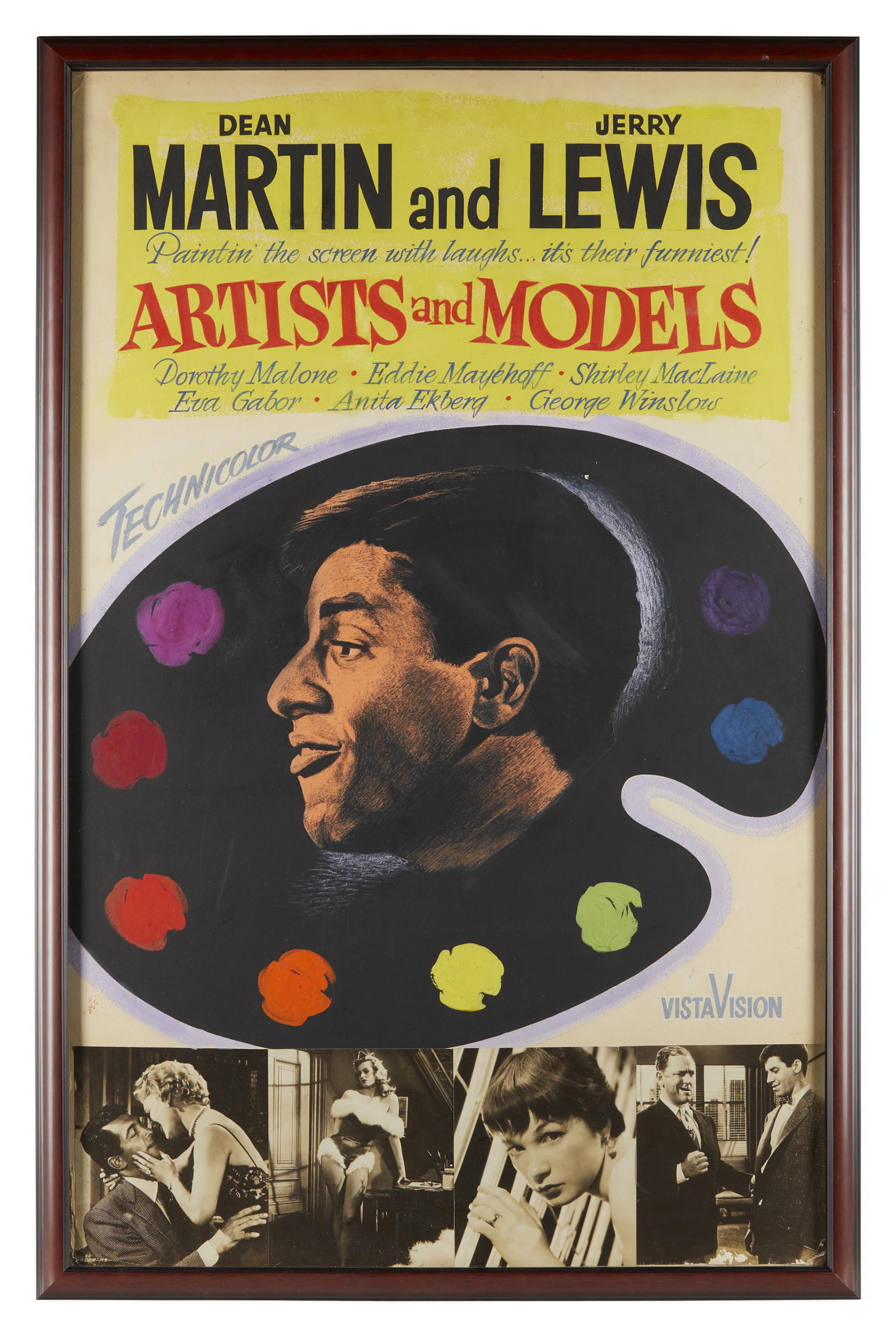 Attr. Lomasney "Artists and Models" Movie Painting - Image 3 of 8