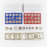 Group of American Coins and Bills