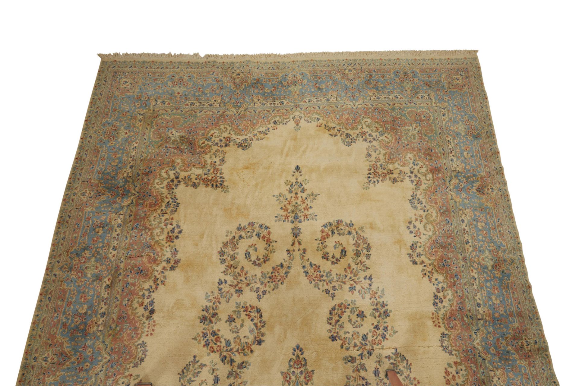 Palace Size Persian Kerman Rug 23'9" x 11'9" - Image 3 of 12