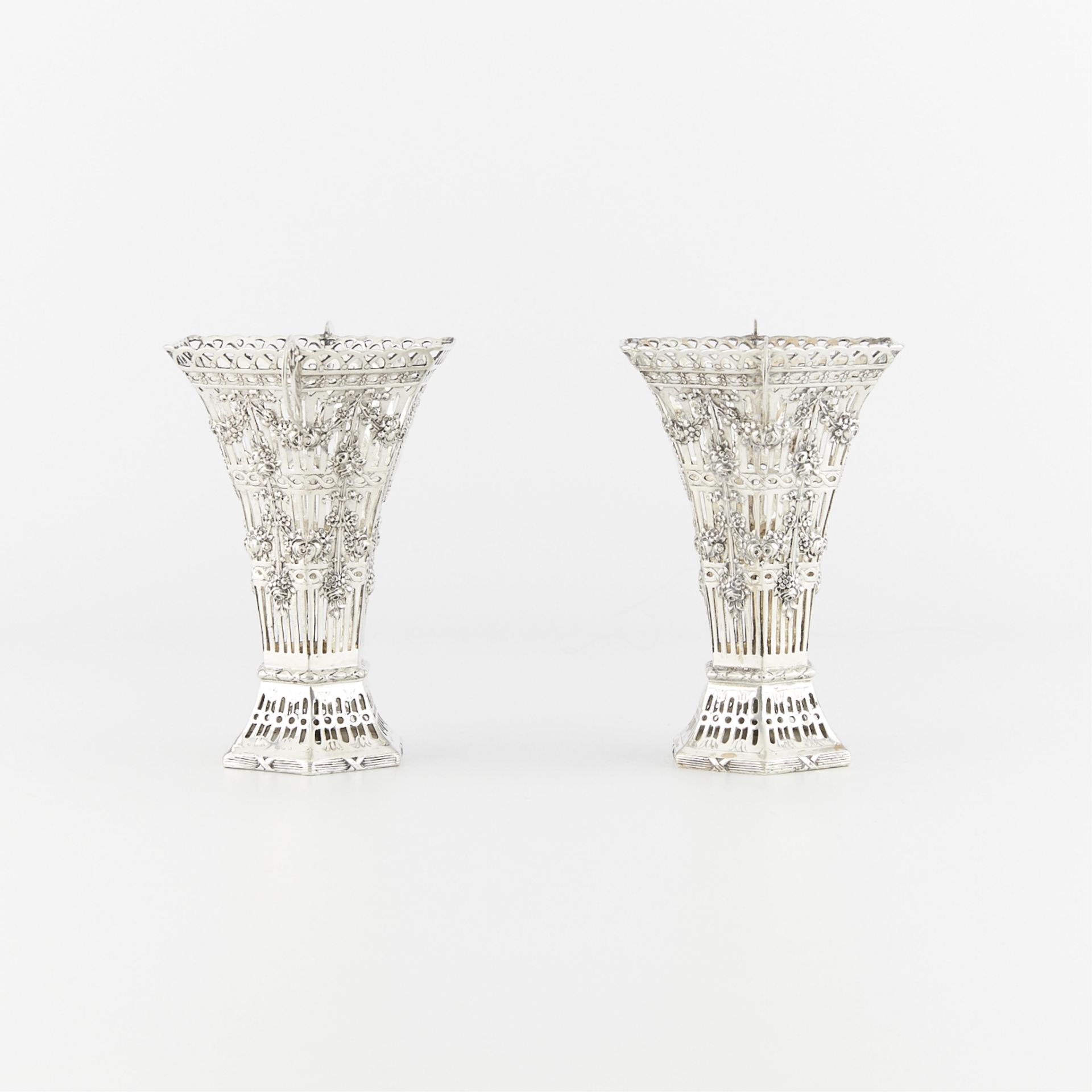 Henzler Ferdinand 800 Silver Vases - Image 3 of 13