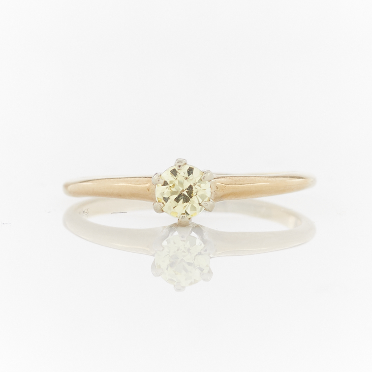 Ostby Barton 14k Yellow Gold & Diamond Ring