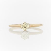 Ostby Barton 14k Yellow Gold & Diamond Ring