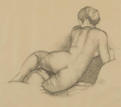 Aristide Maillol Female "Bather" Lithograph