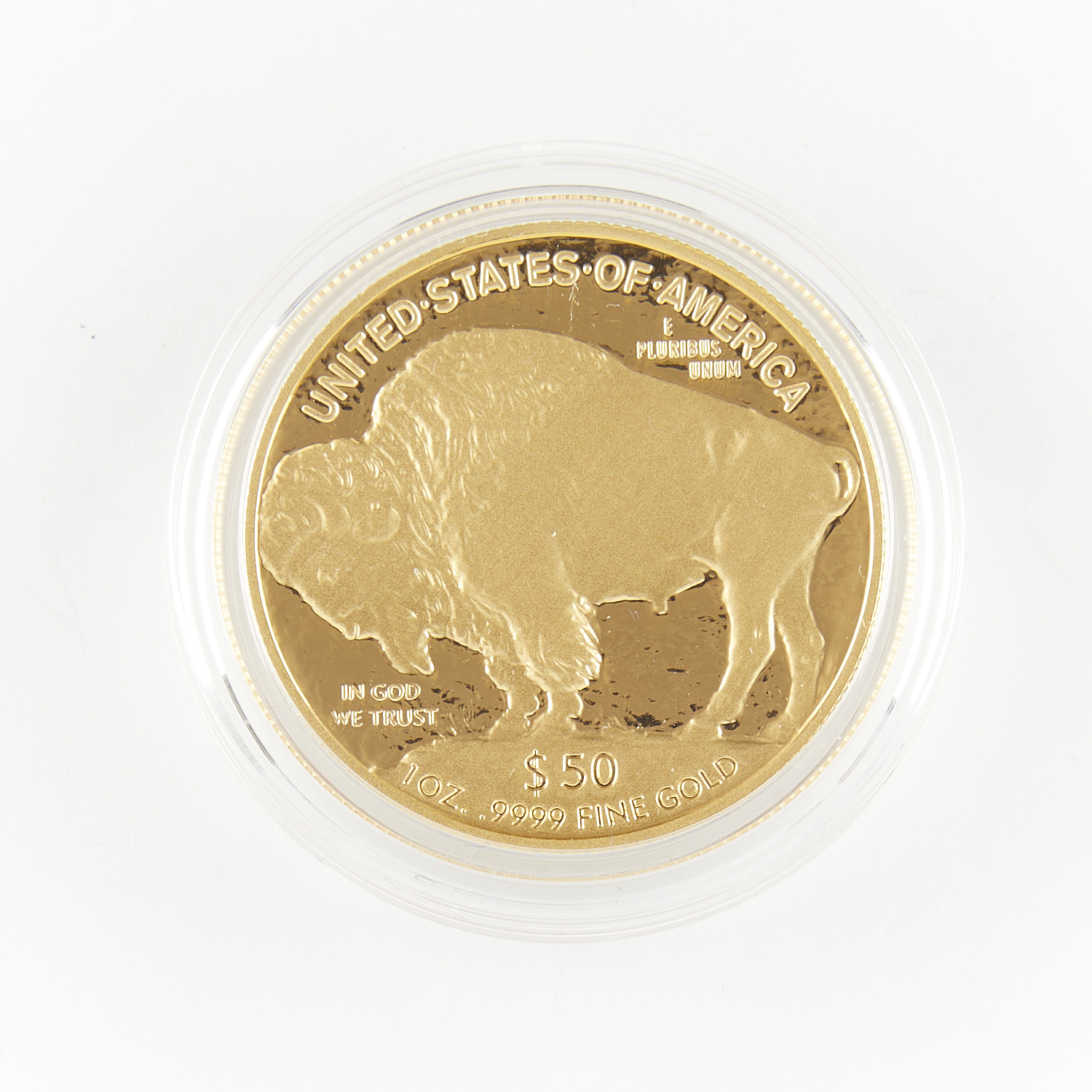 2007 $50 1 oz. Gold American Buffalo Proof Coin - Image 3 of 3