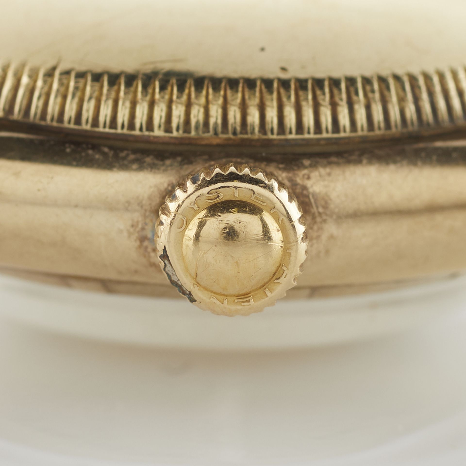 14k Rolex Oyster Perpetual 4777 Bubble Back - Image 9 of 14