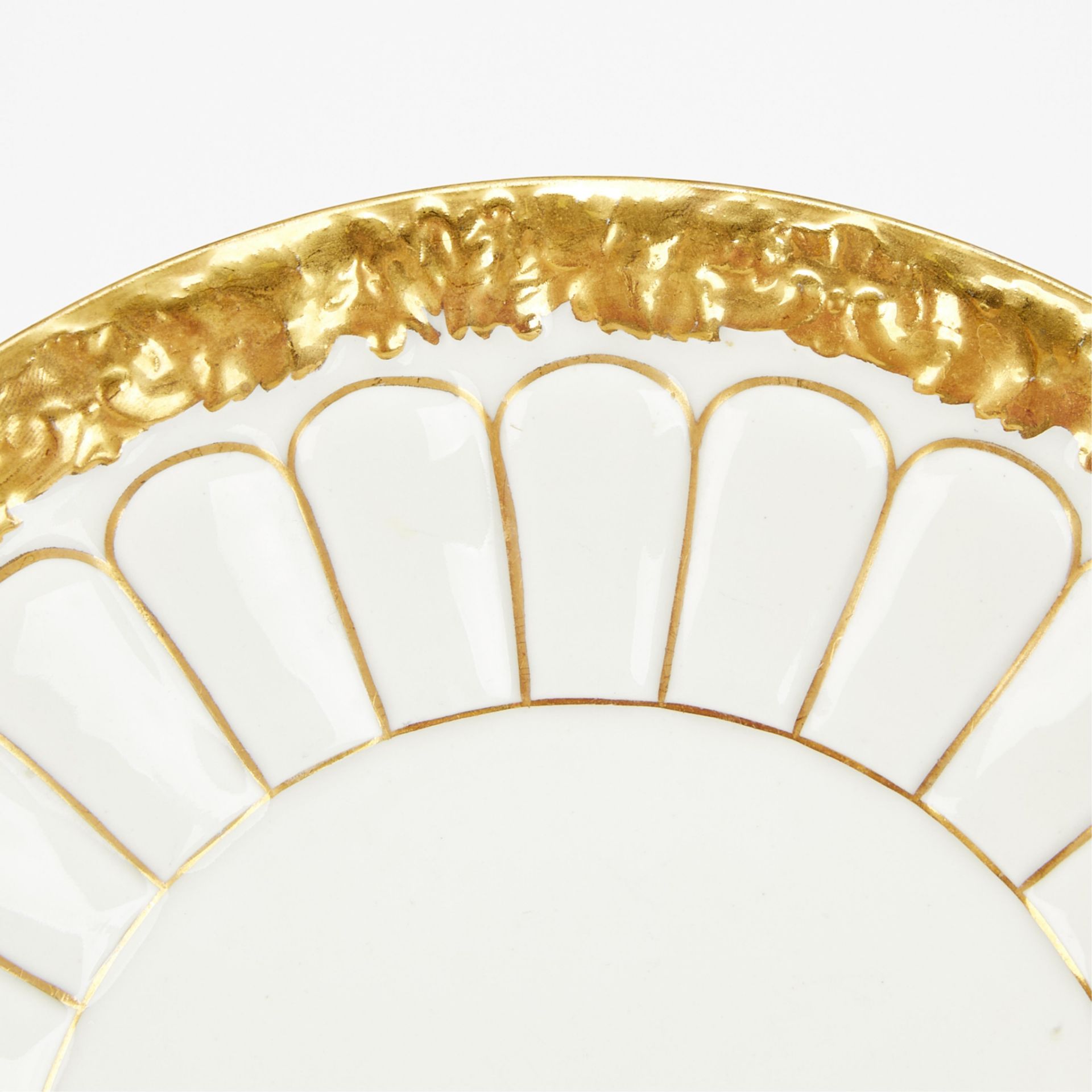Set 4 Meissen Porcelain "Golden Baroque" Plates - Bild 3 aus 9