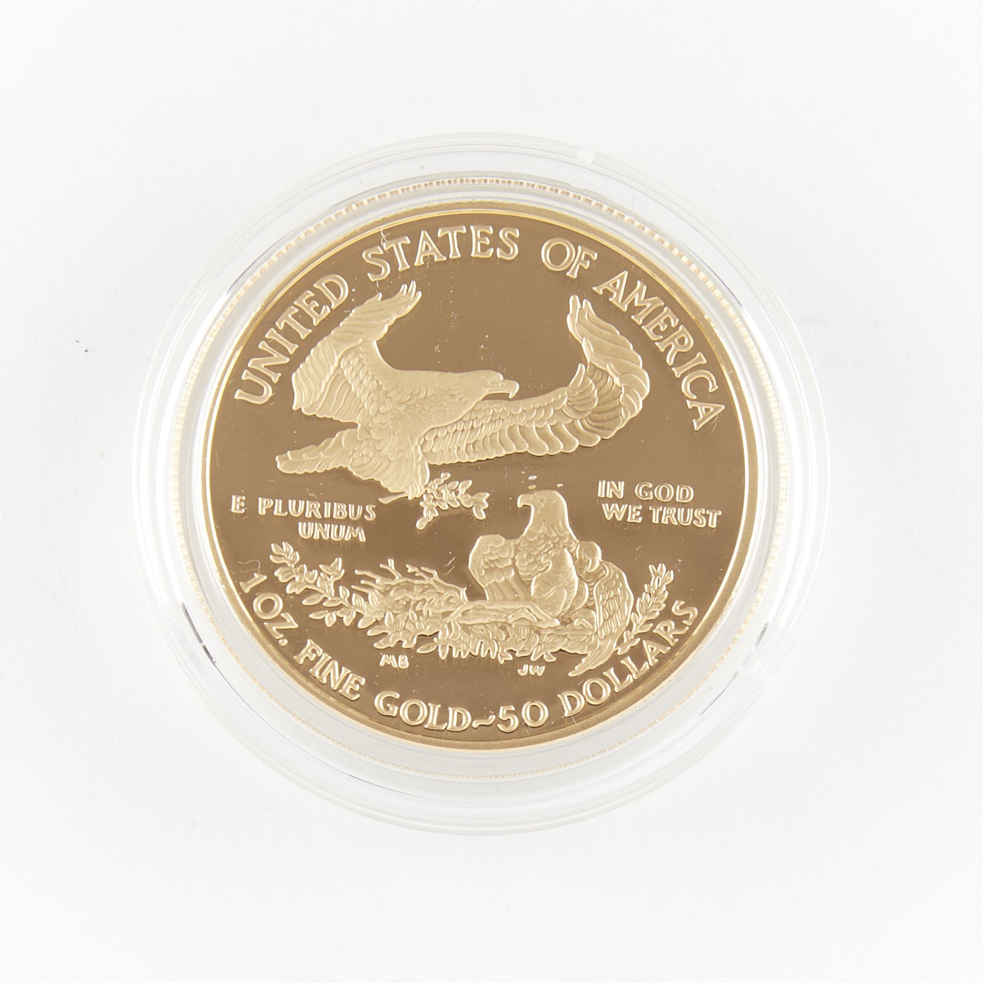 2008 $50 1 oz. Gold American Eagle Proof Coin - Image 3 of 3