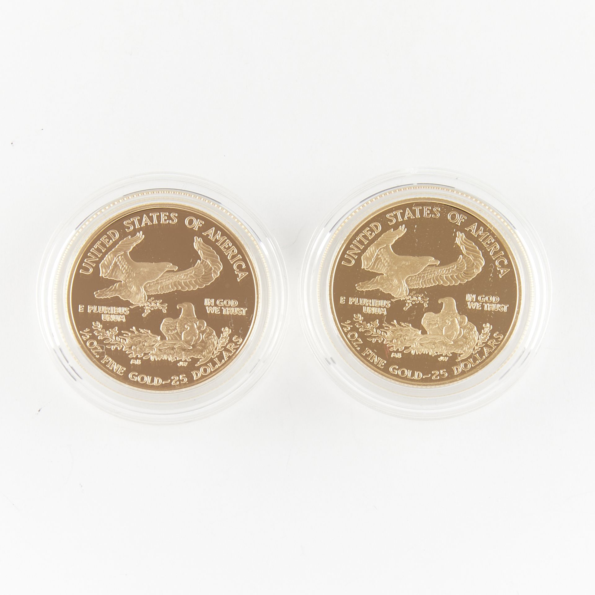 Group 2 $25 Gold American Eagle Proof Coins - Bild 3 aus 3