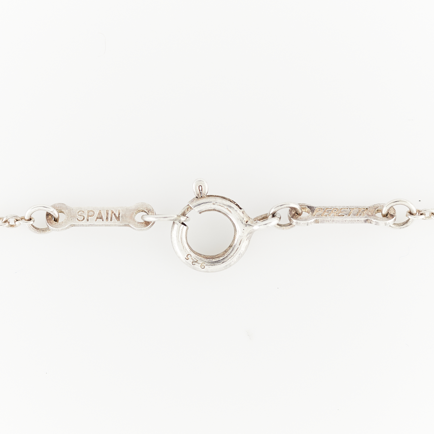 Elsa Peretti for Tiffany & Co. Sterling Initial Necklace - Image 7 of 8