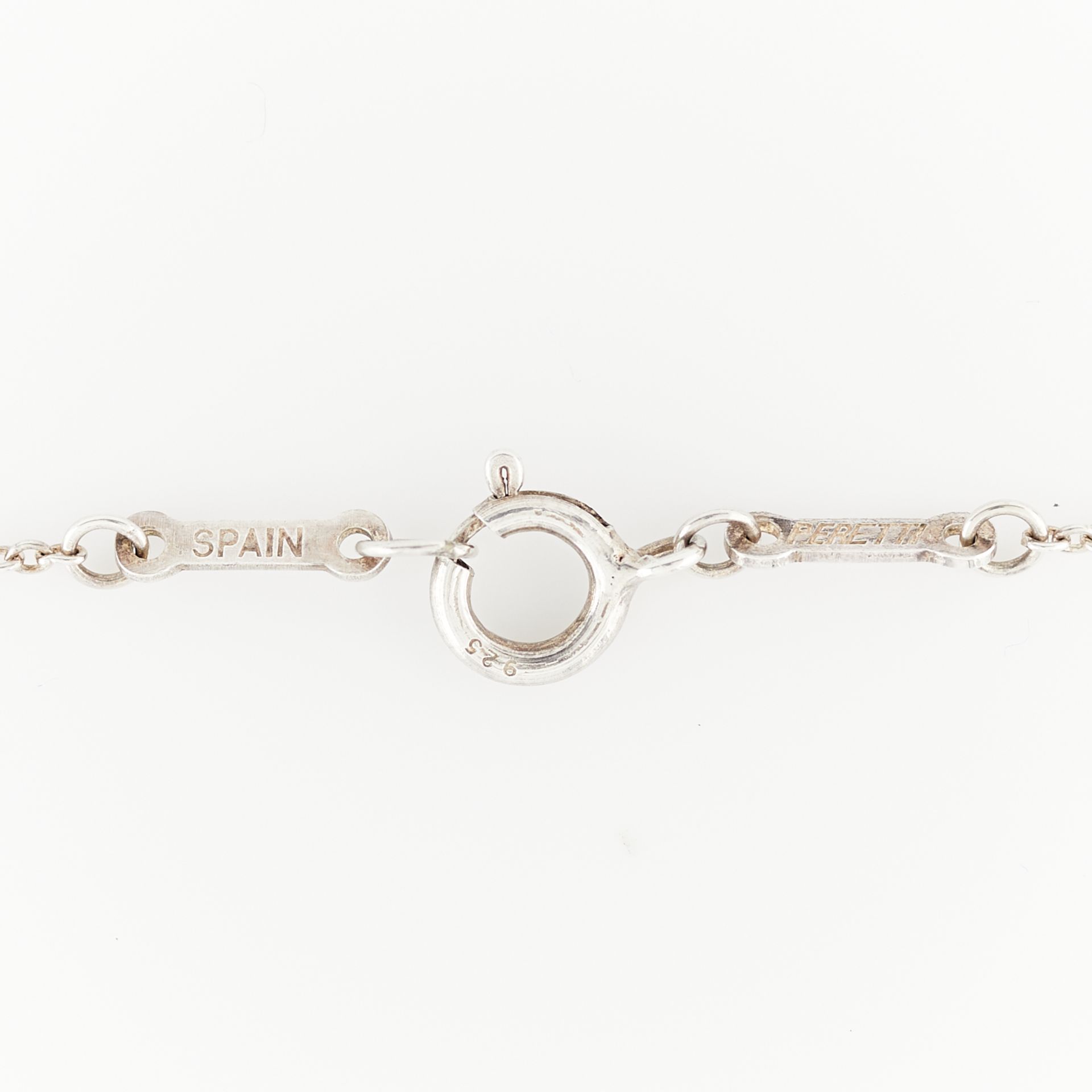 Elsa Peretti for Tiffany & Co. Sterling Initial Necklace - Bild 7 aus 8