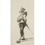 Rajon "Punchinello" Etching After Meissonier