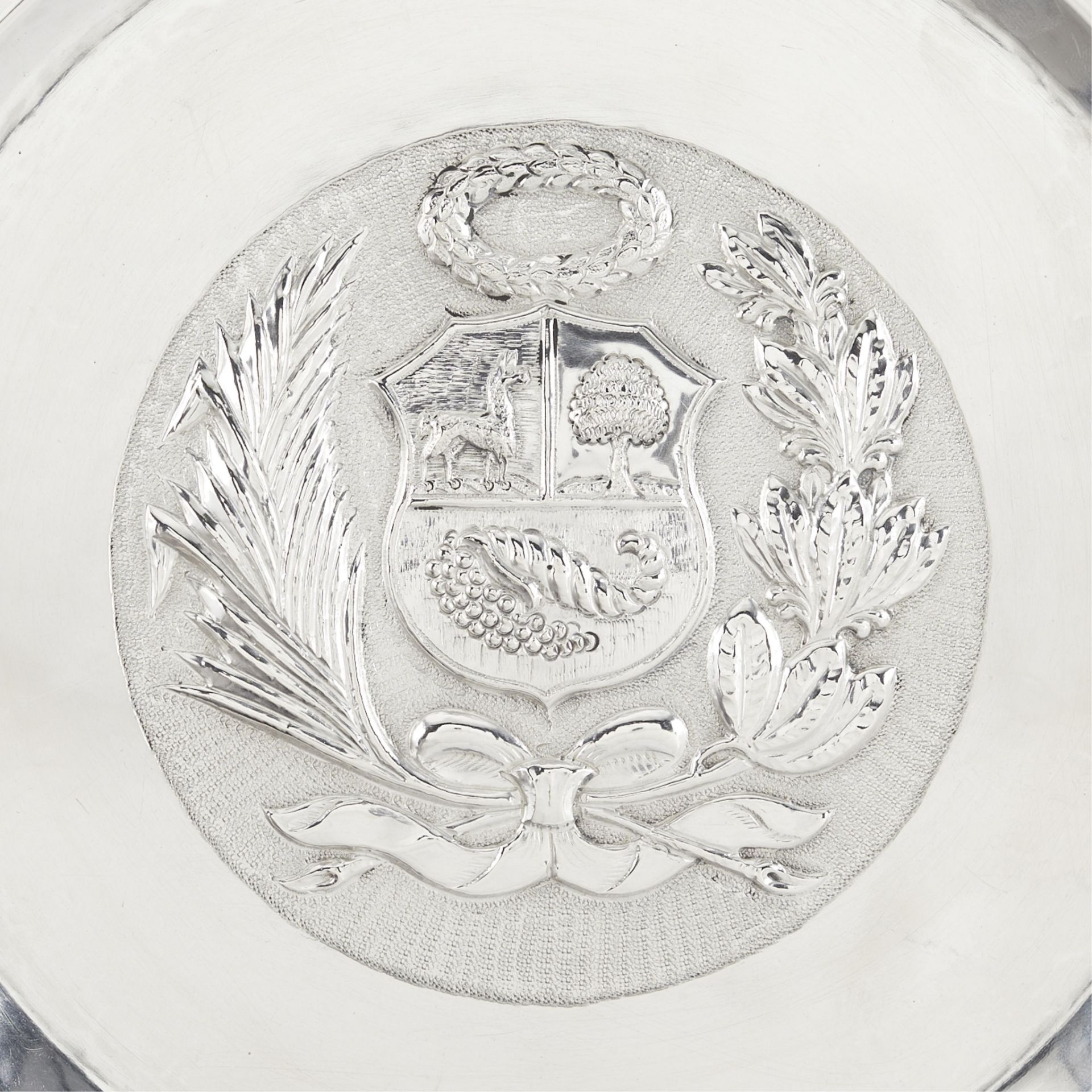Welsch Amano Peruvian Sterling Plate 10.72 ozt - Bild 6 aus 6