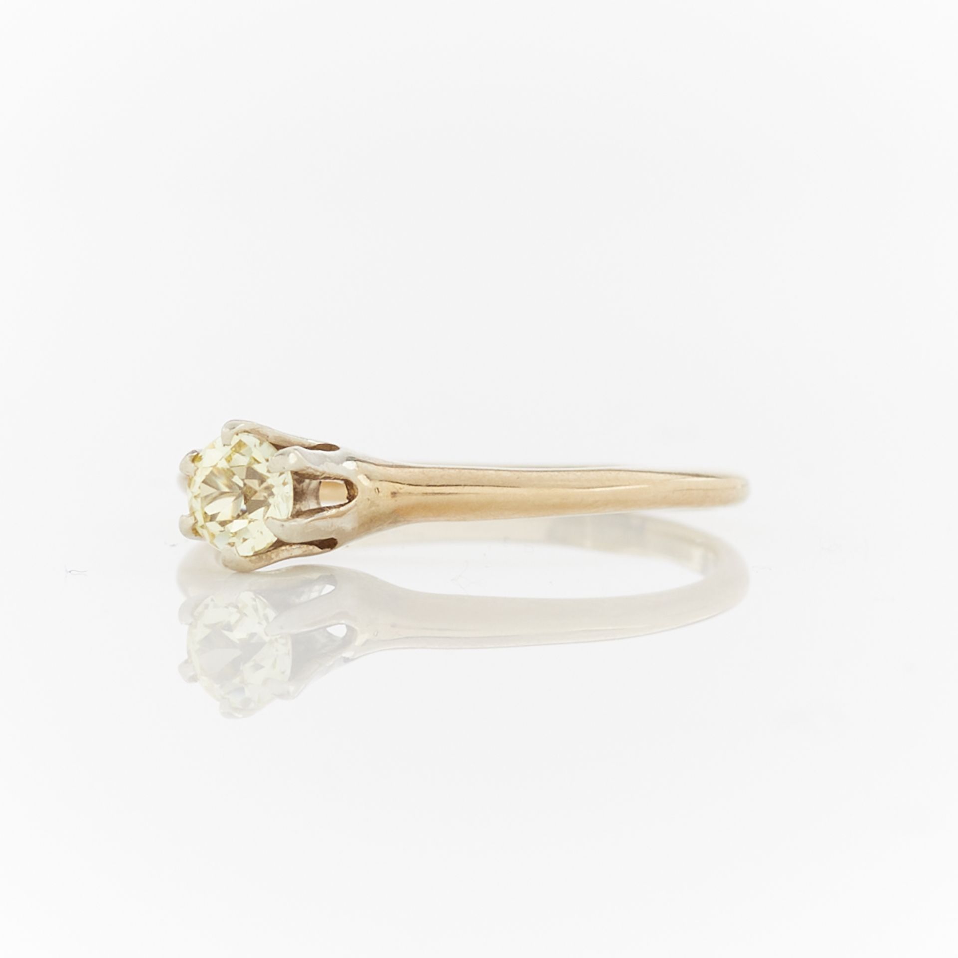 Ostby Barton 14k Yellow Gold & Diamond Ring - Image 3 of 11