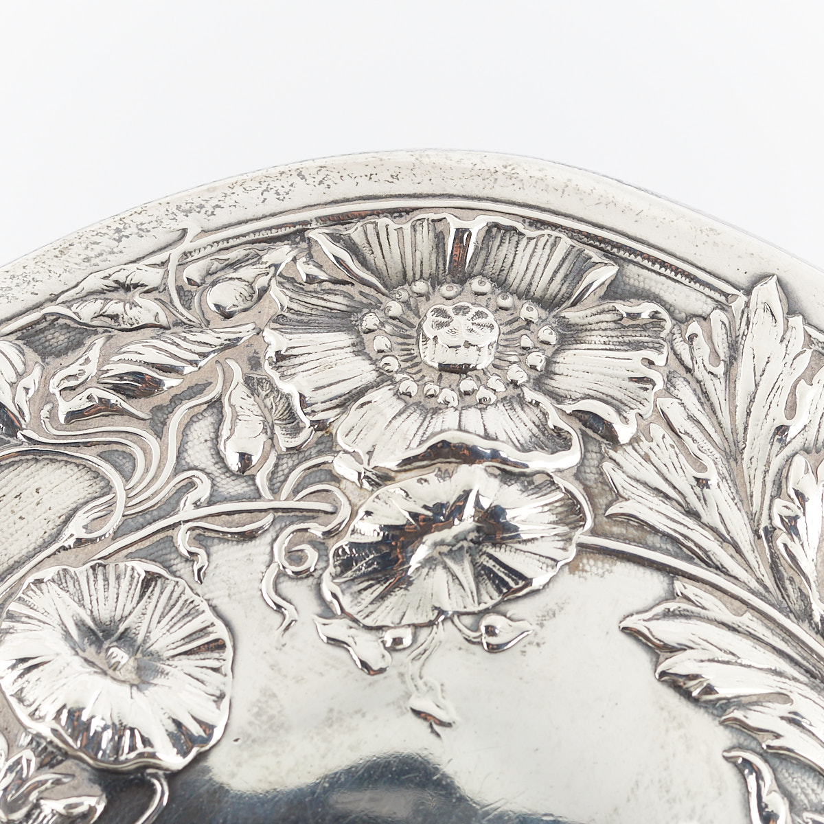5 Pcs Gorham Sterling Silver Vanity Set - Image 10 of 17