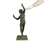 Chiurazzi Cast Bronze Dancing Faun of Pompeii